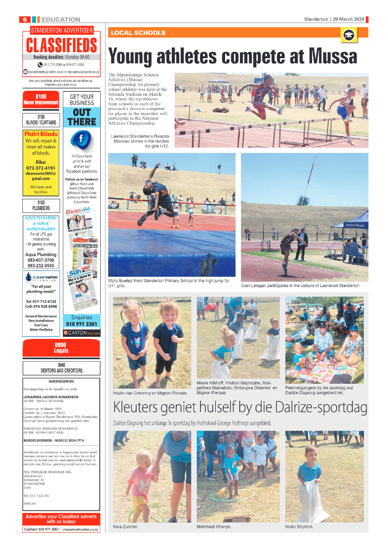 Standerton Advertiser 29 March 2024 page 6