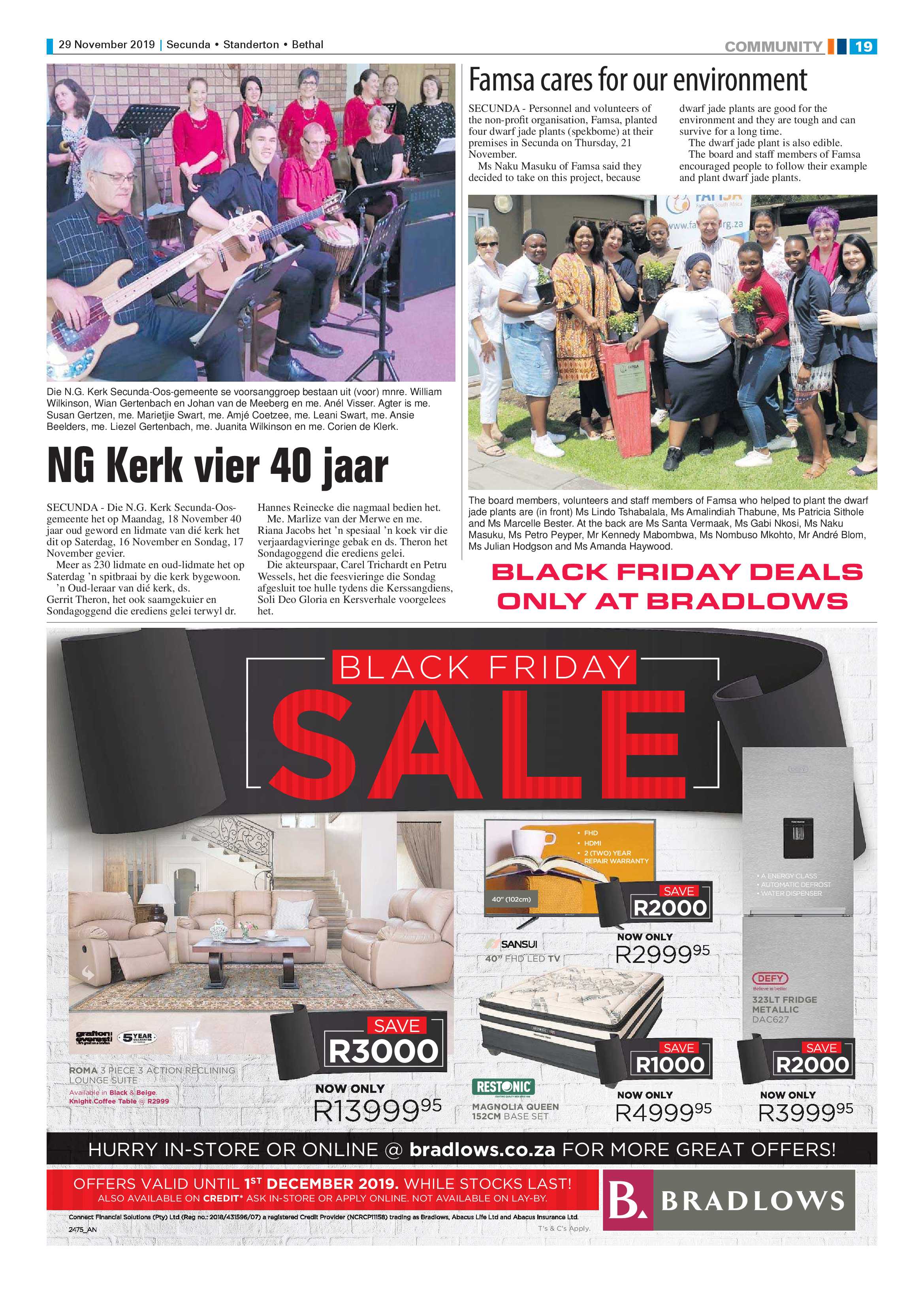 Standerton Advertiser 29 November 2019 page 19