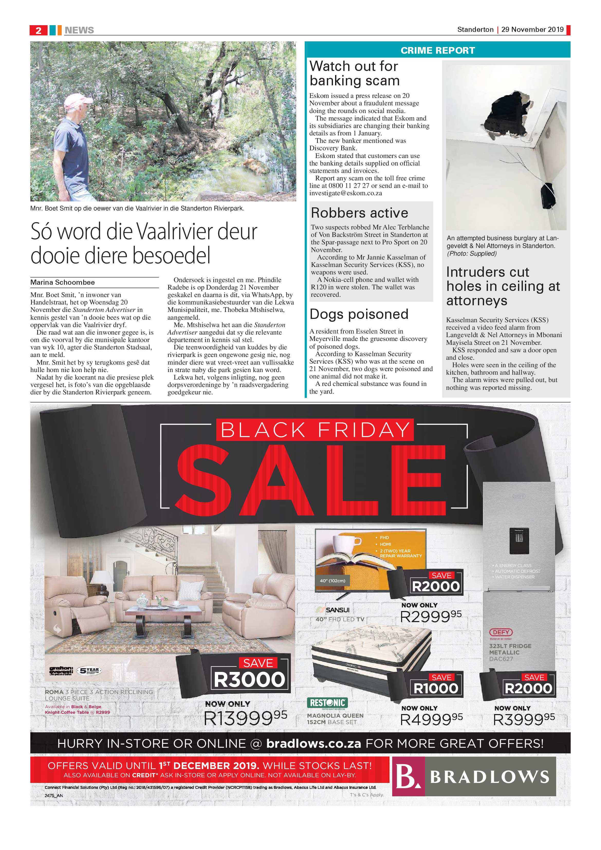 Standerton Advertiser 29 November 2019 page 2
