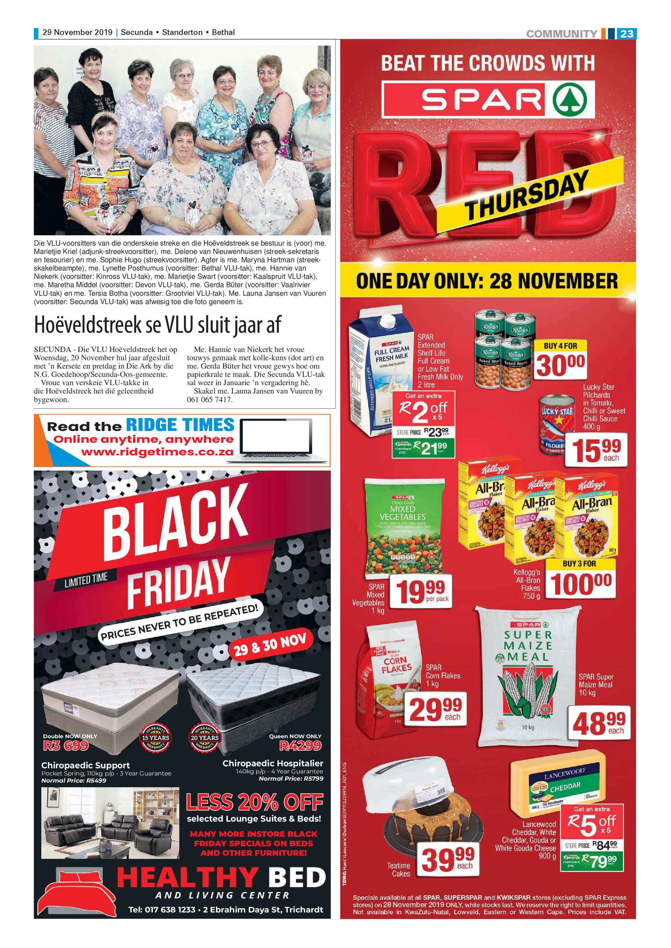 Standerton Advertiser 29 November 2019 page 22