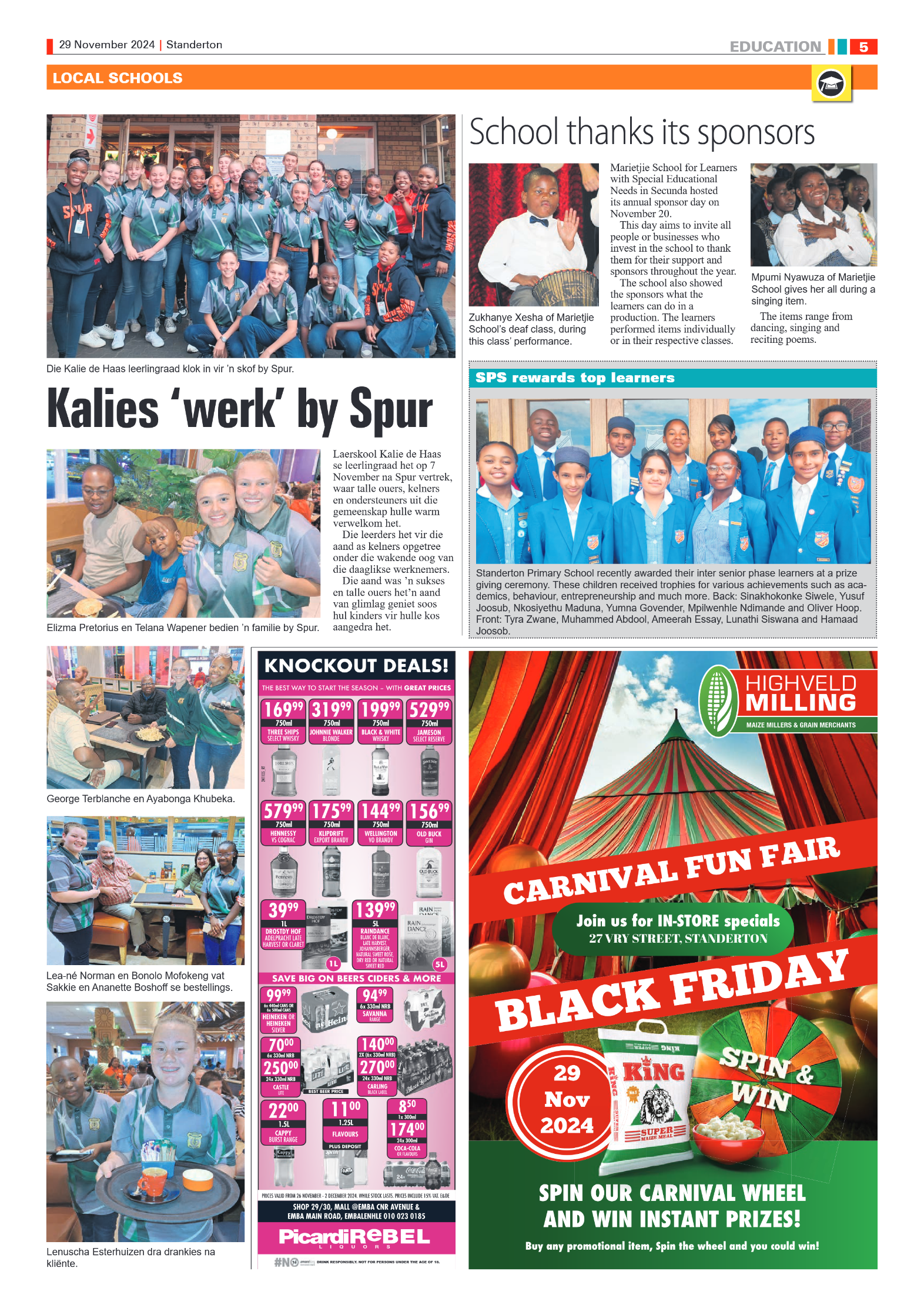 Standerton Advertiser 29 November 2024 page 5