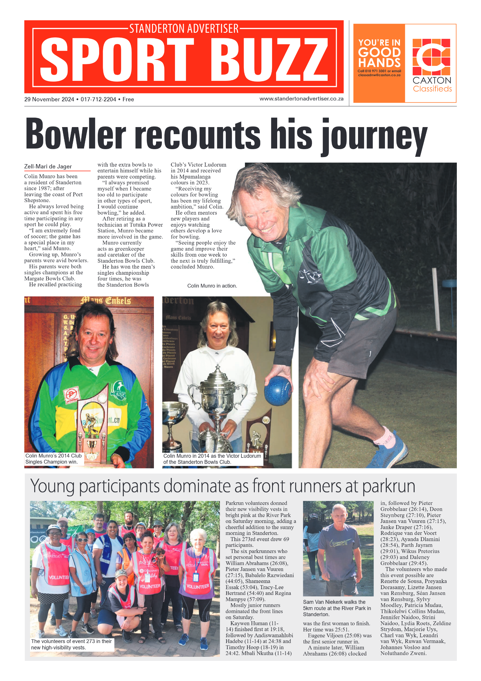 Standerton Advertiser 29 November 2024 page 8
