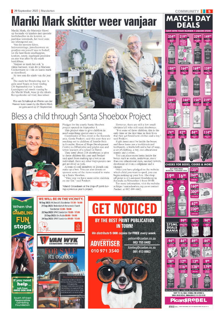 Standerton Advertiser 29 September 2023 page 5