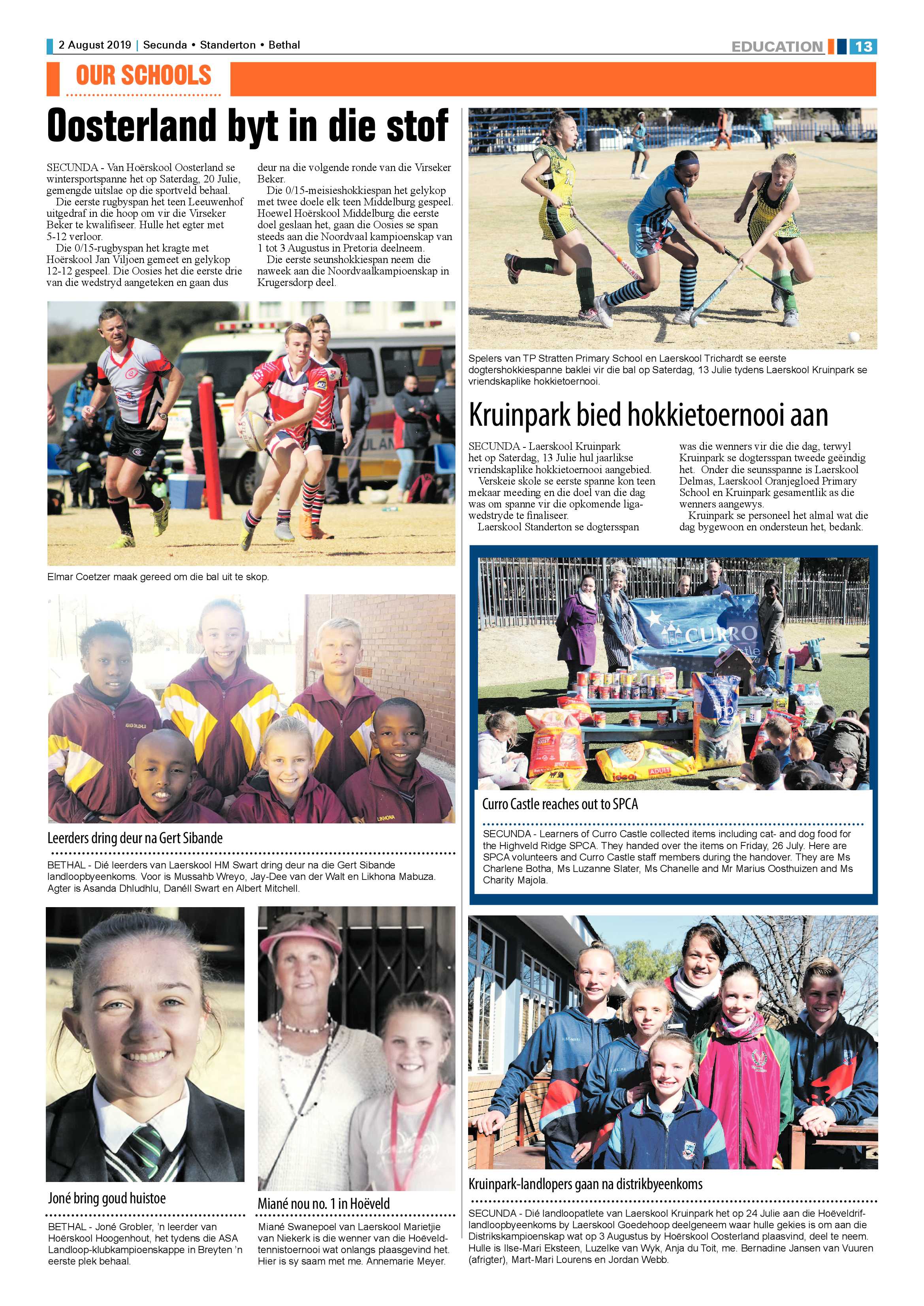 Standerton Advertiser 2 August 2019 page 17