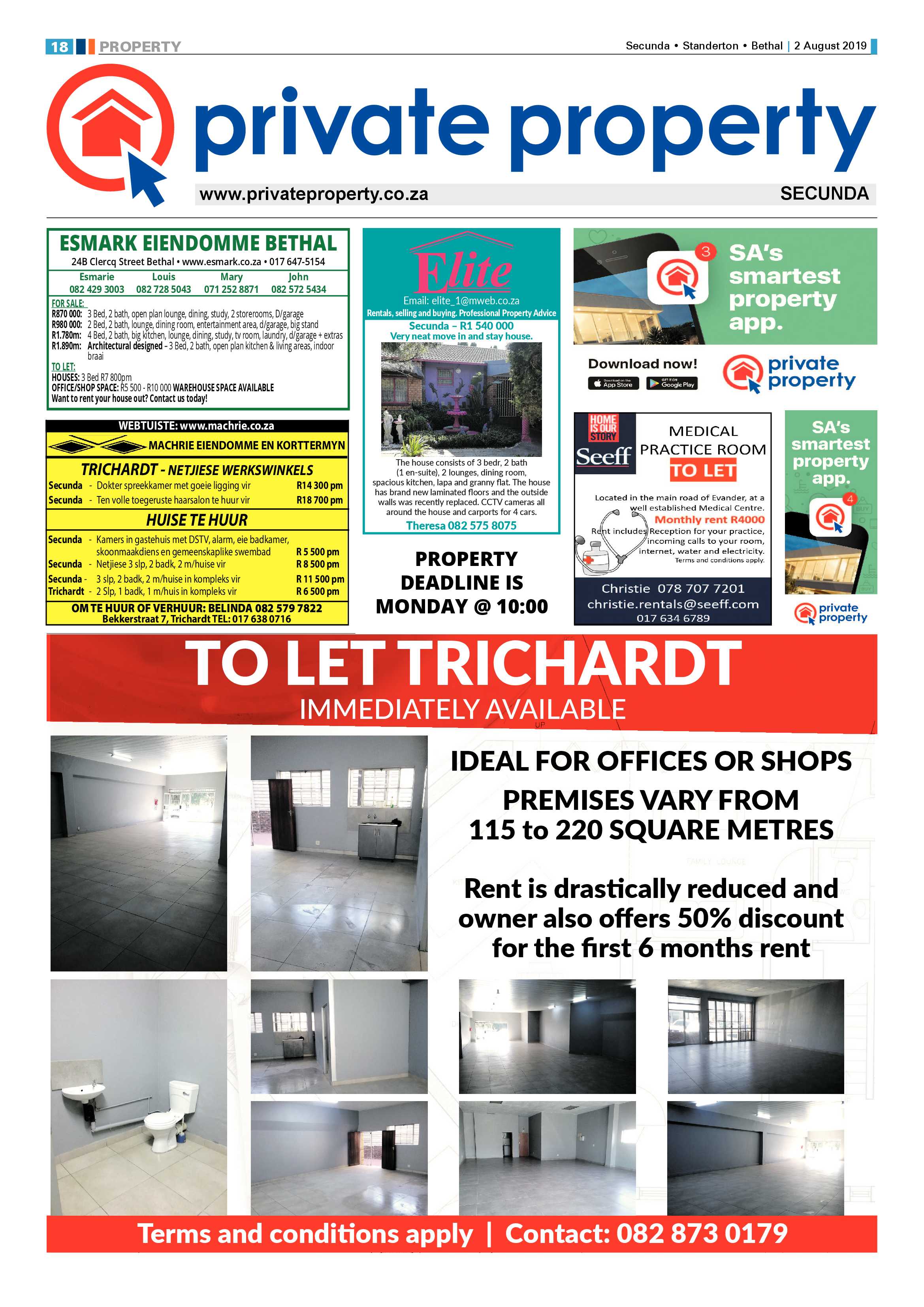 Standerton Advertiser 2 August 2019 page 22