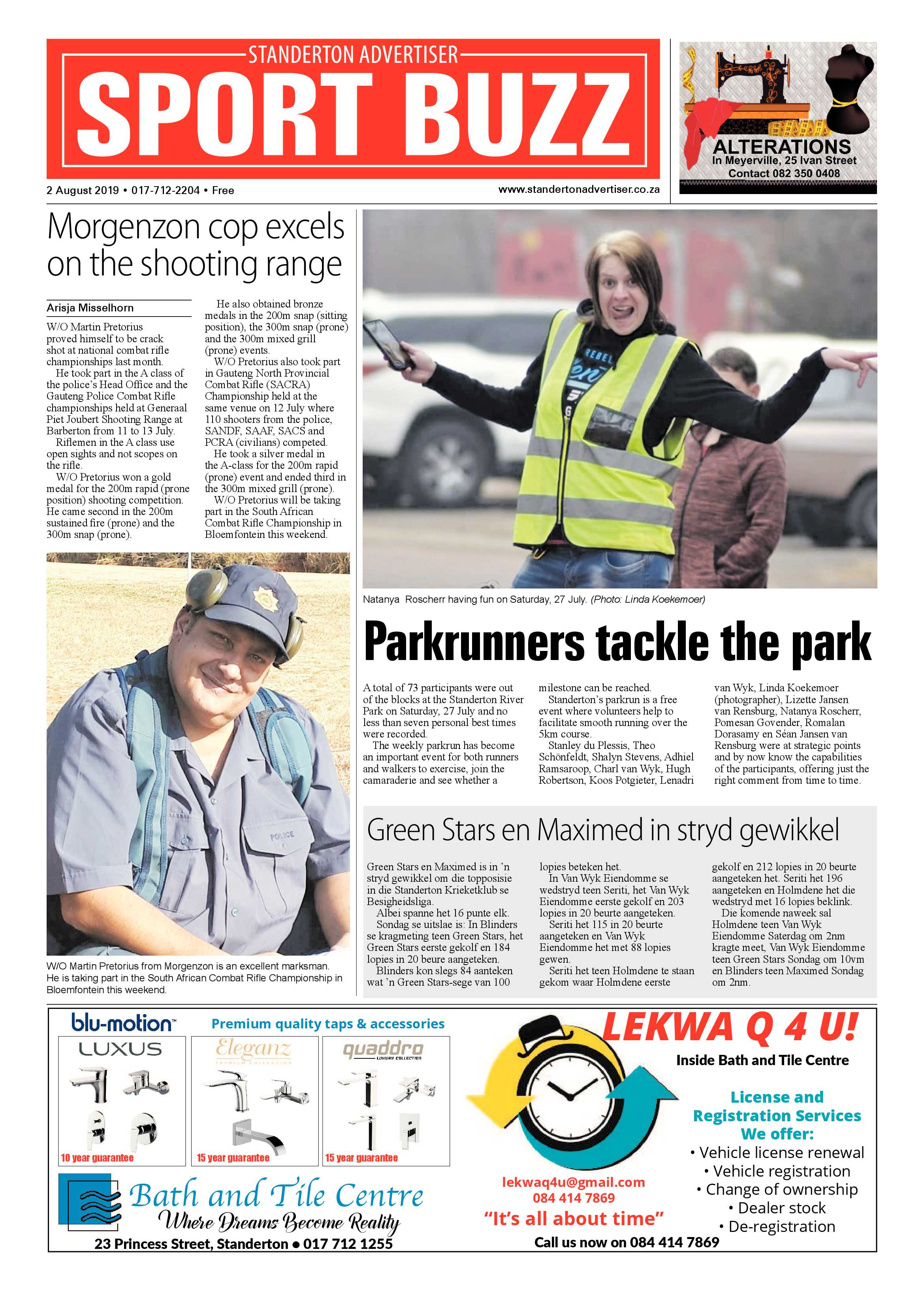 Standerton Advertiser 2 August 2019 page 32