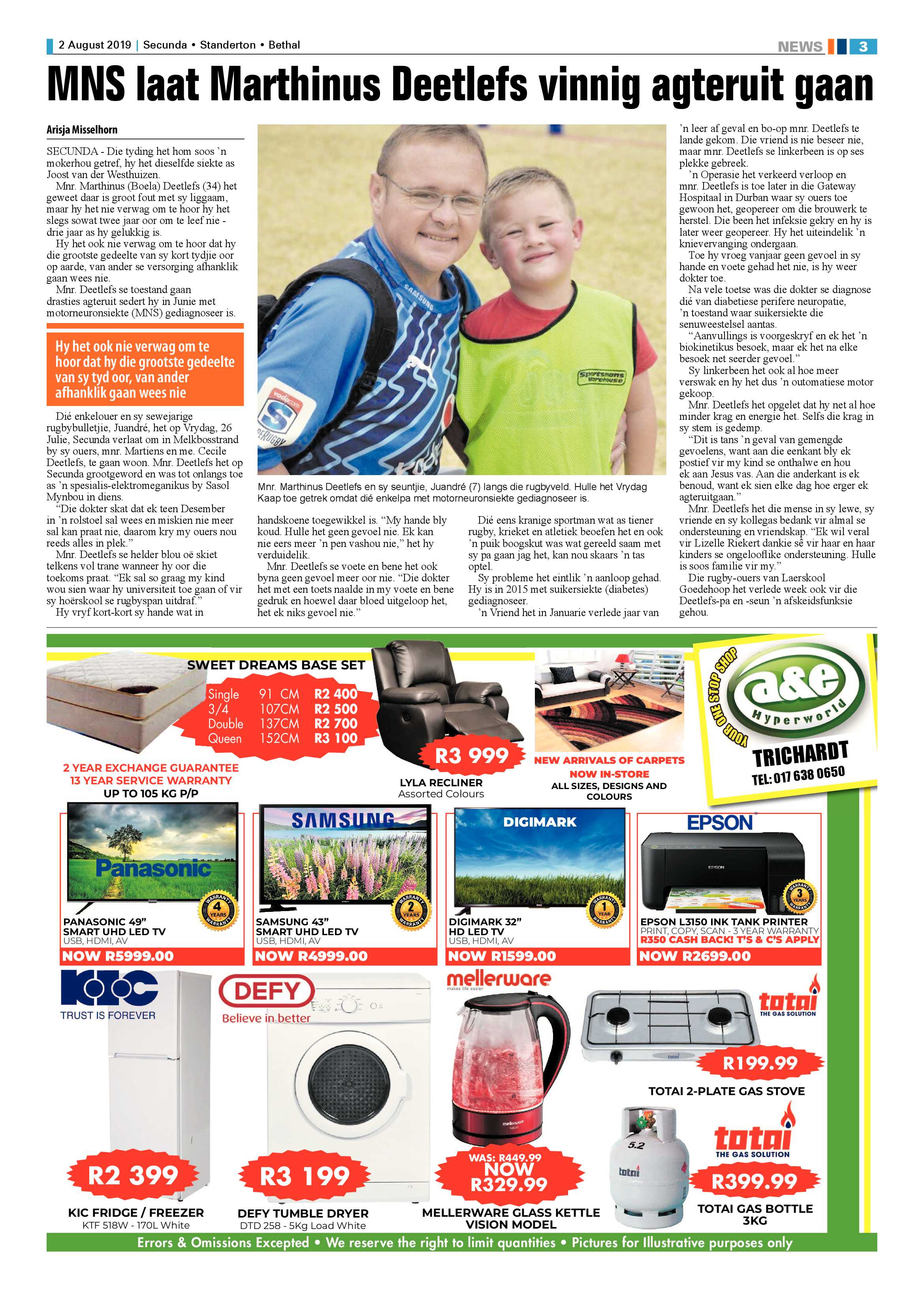 Standerton Advertiser 2 August 2019 page 7
