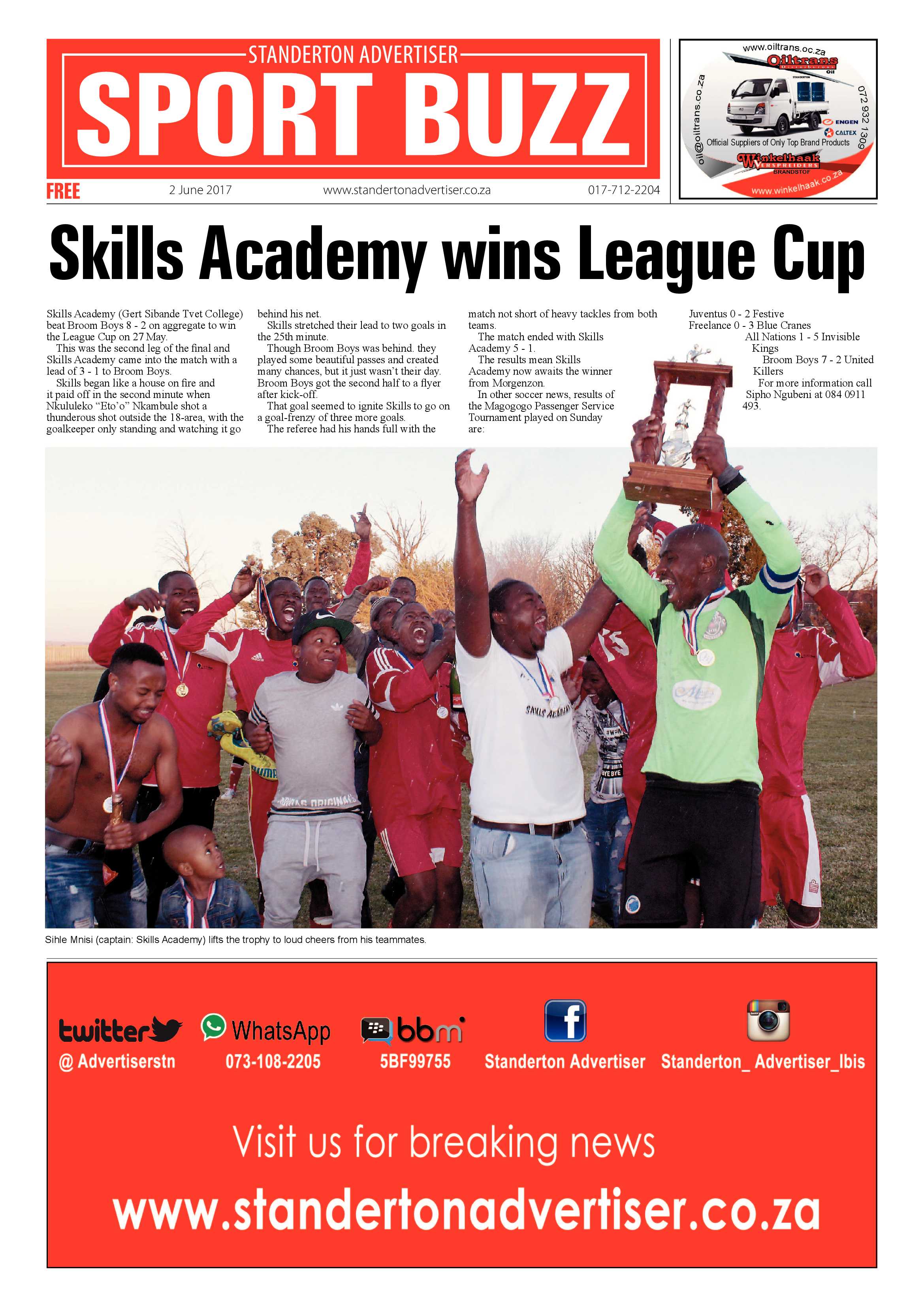 Standerton Advertiser 2 June 2017 page 12