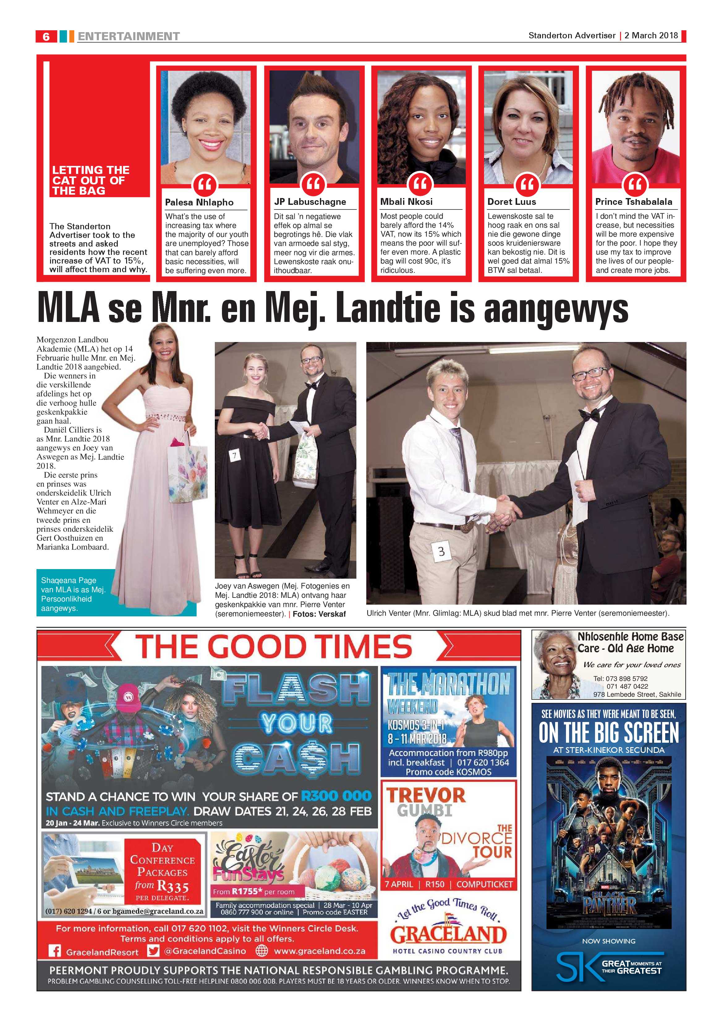 Standerton Advertiser 2 March 2018 page 6