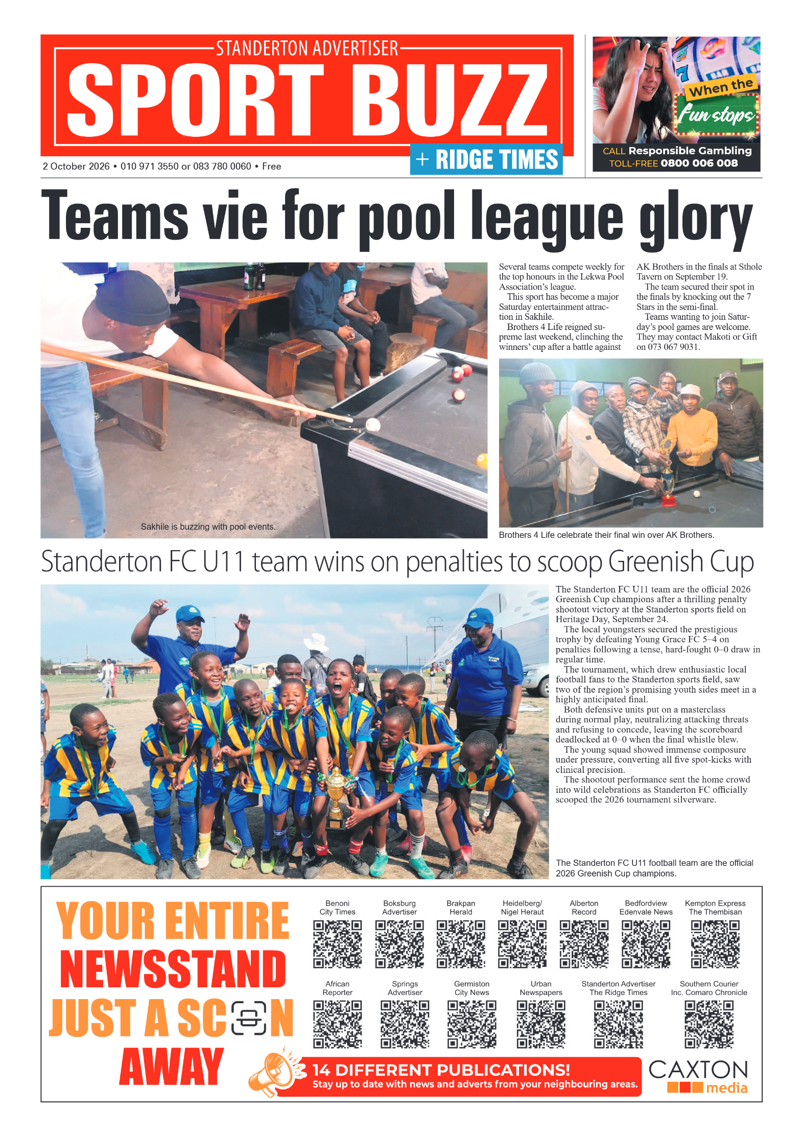 Standerton Advertiser 2 October 2026 page 12