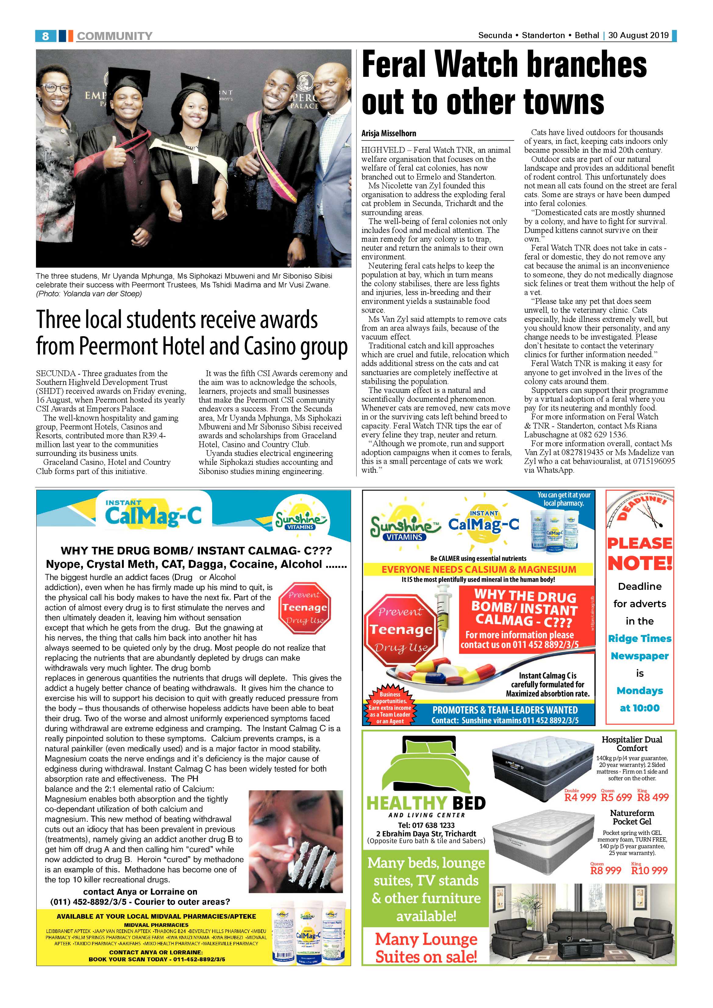 Standerton Advertiser 30 August 2019 page 12