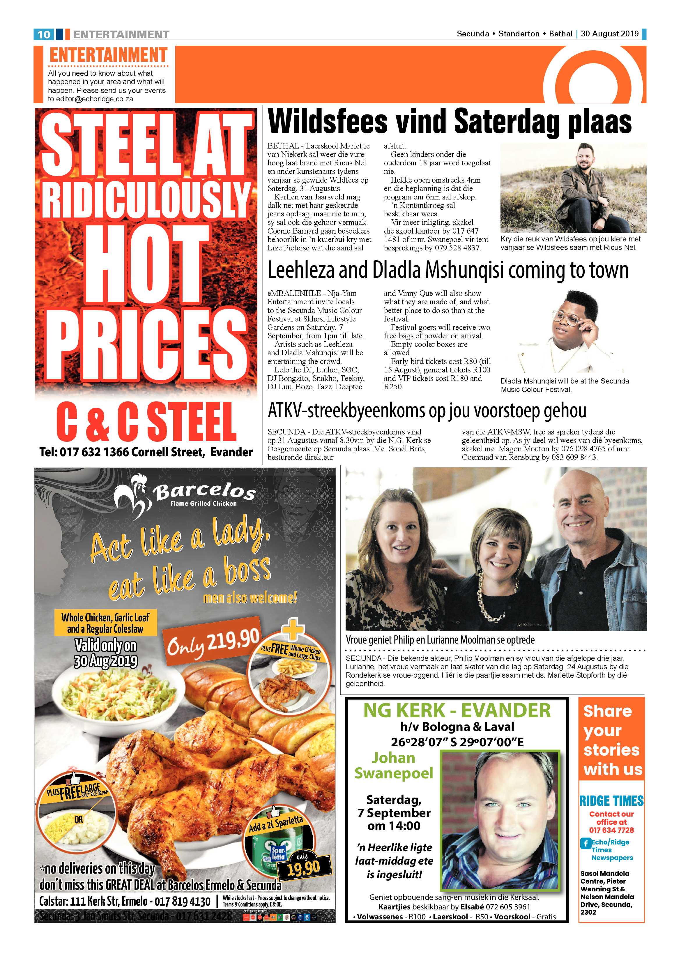 Standerton Advertiser 30 August 2019 page 14