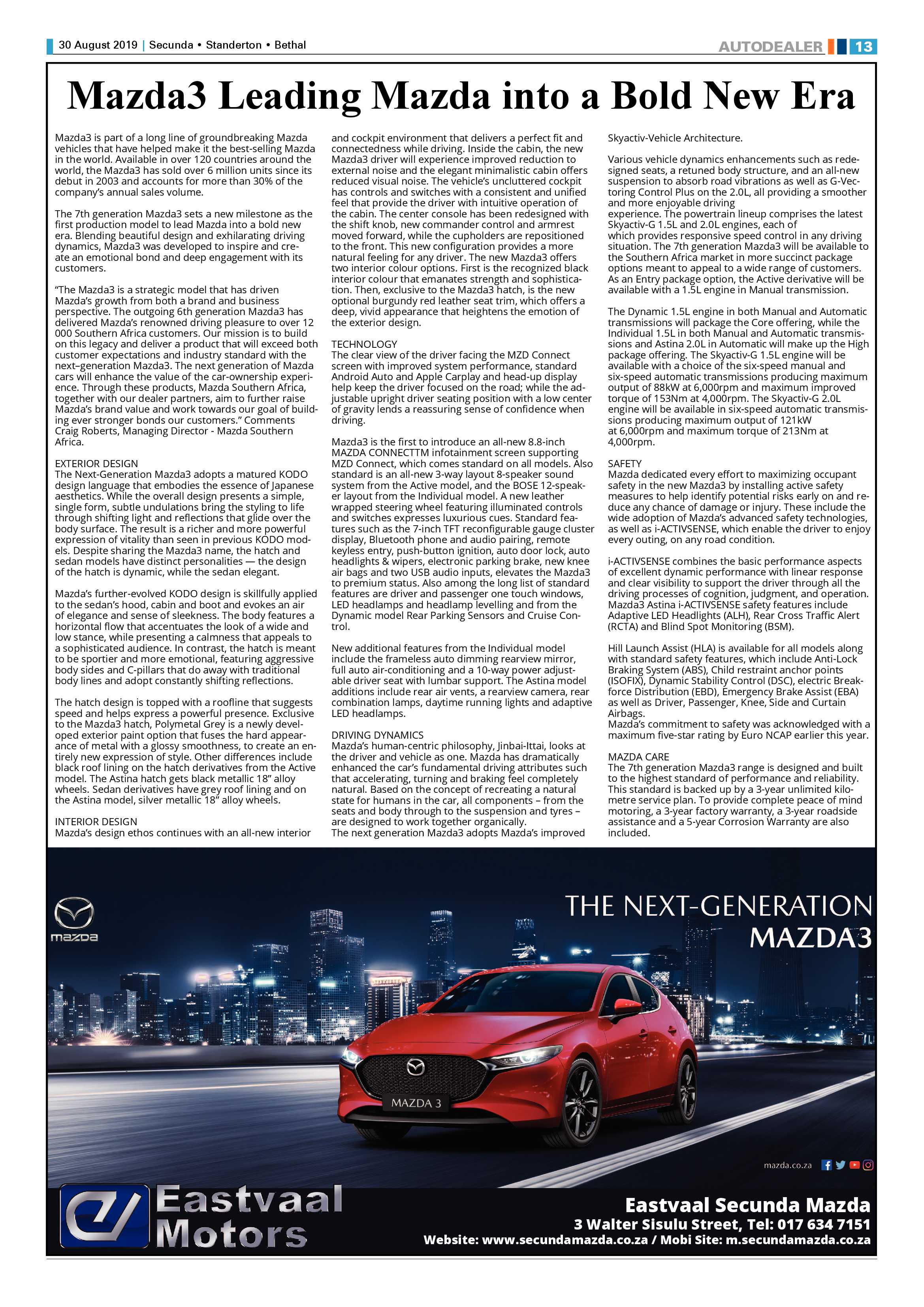 Standerton Advertiser 30 August 2019 page 17