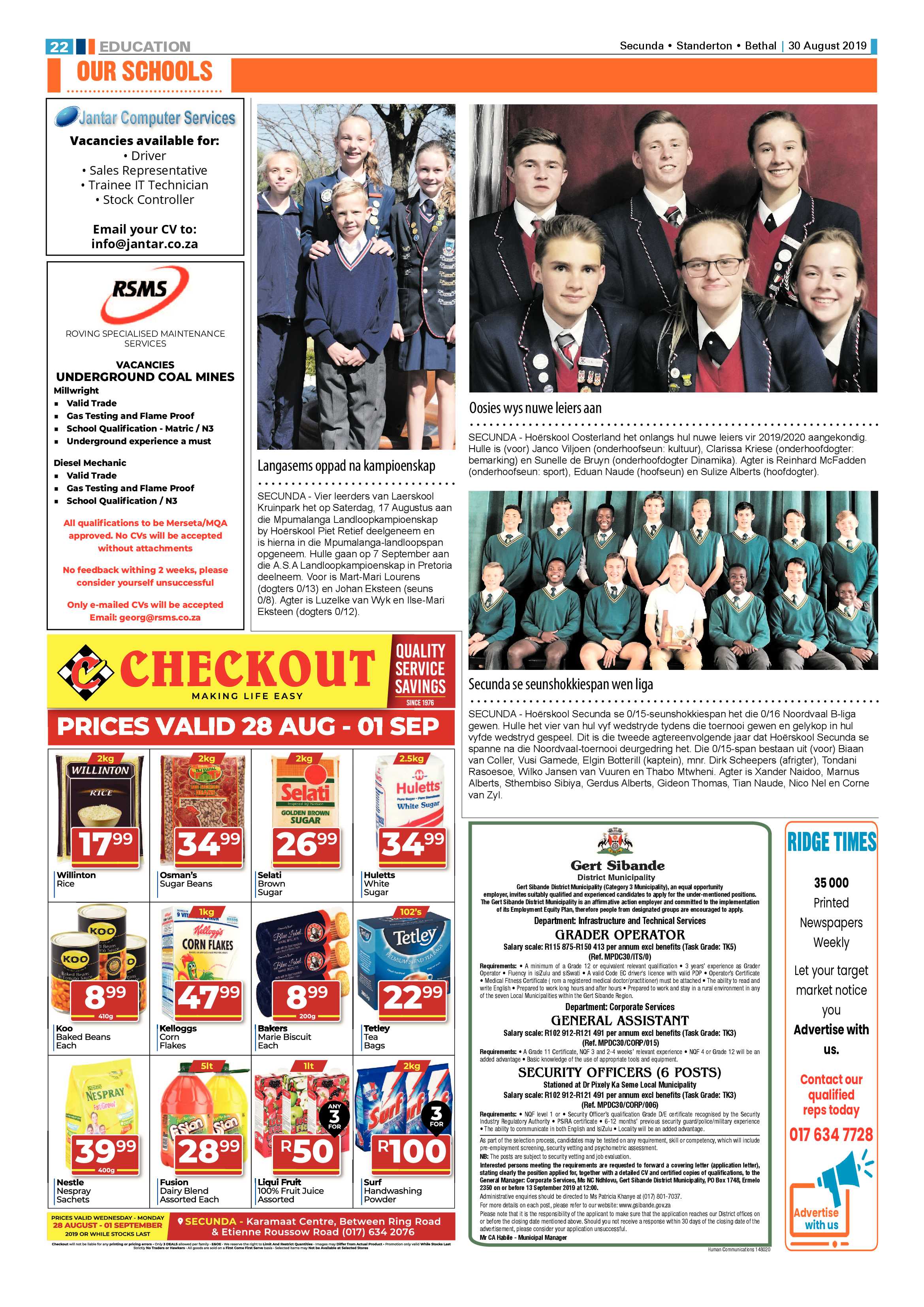 Standerton Advertiser 30 August 2019 page 26