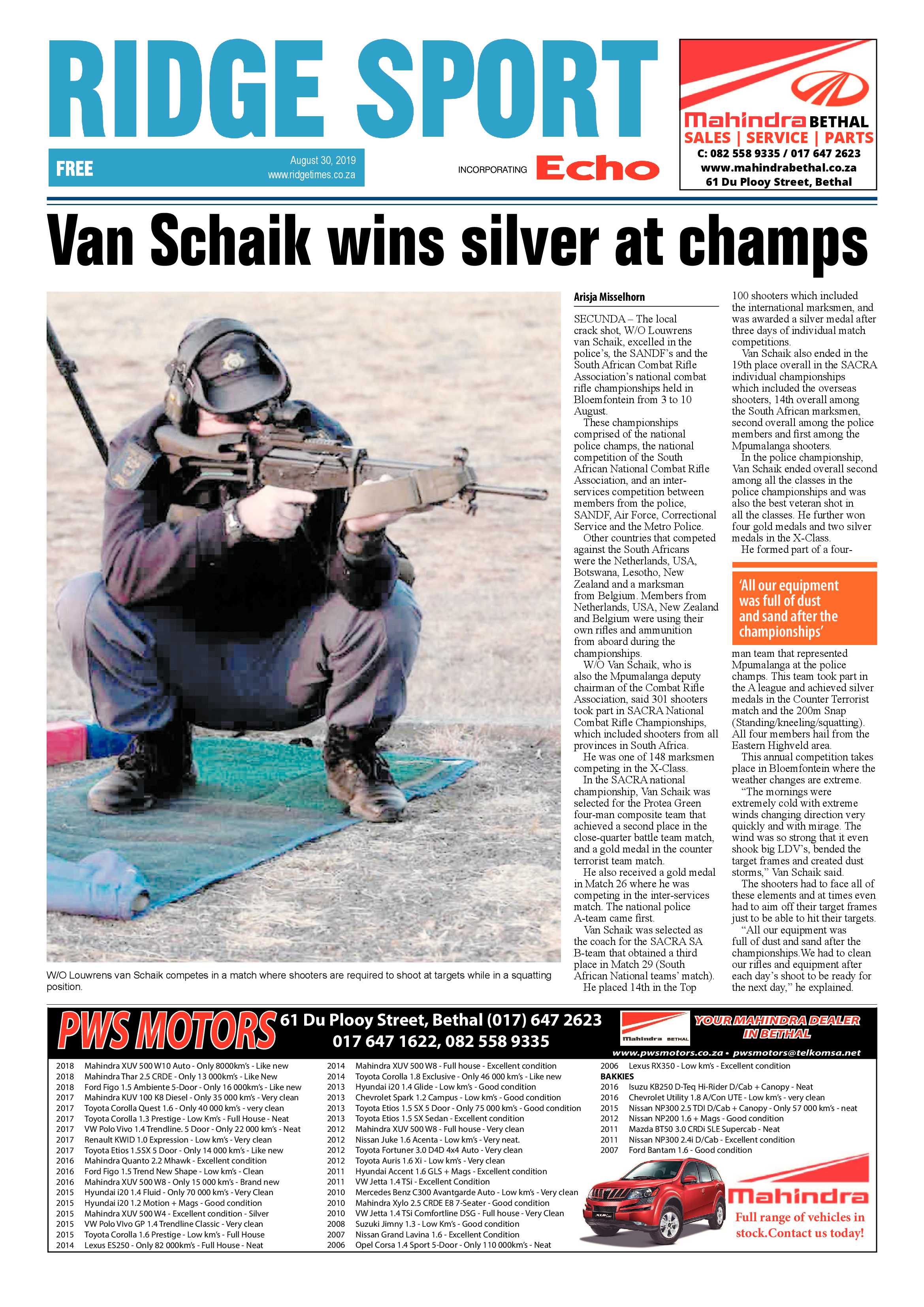 Standerton Advertiser 30 August 2019 page 28