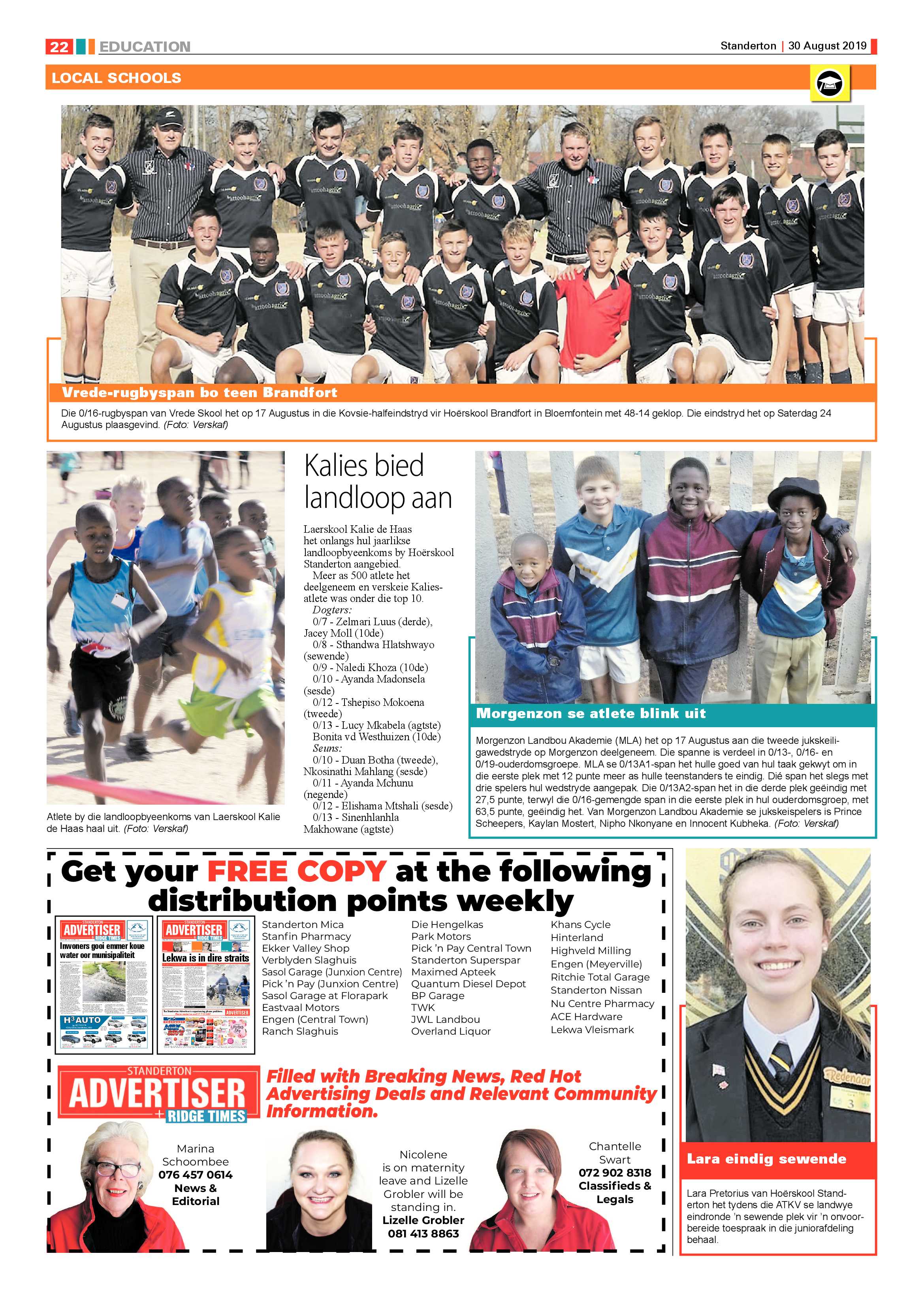 Standerton Advertiser 30 August 2019 page 30