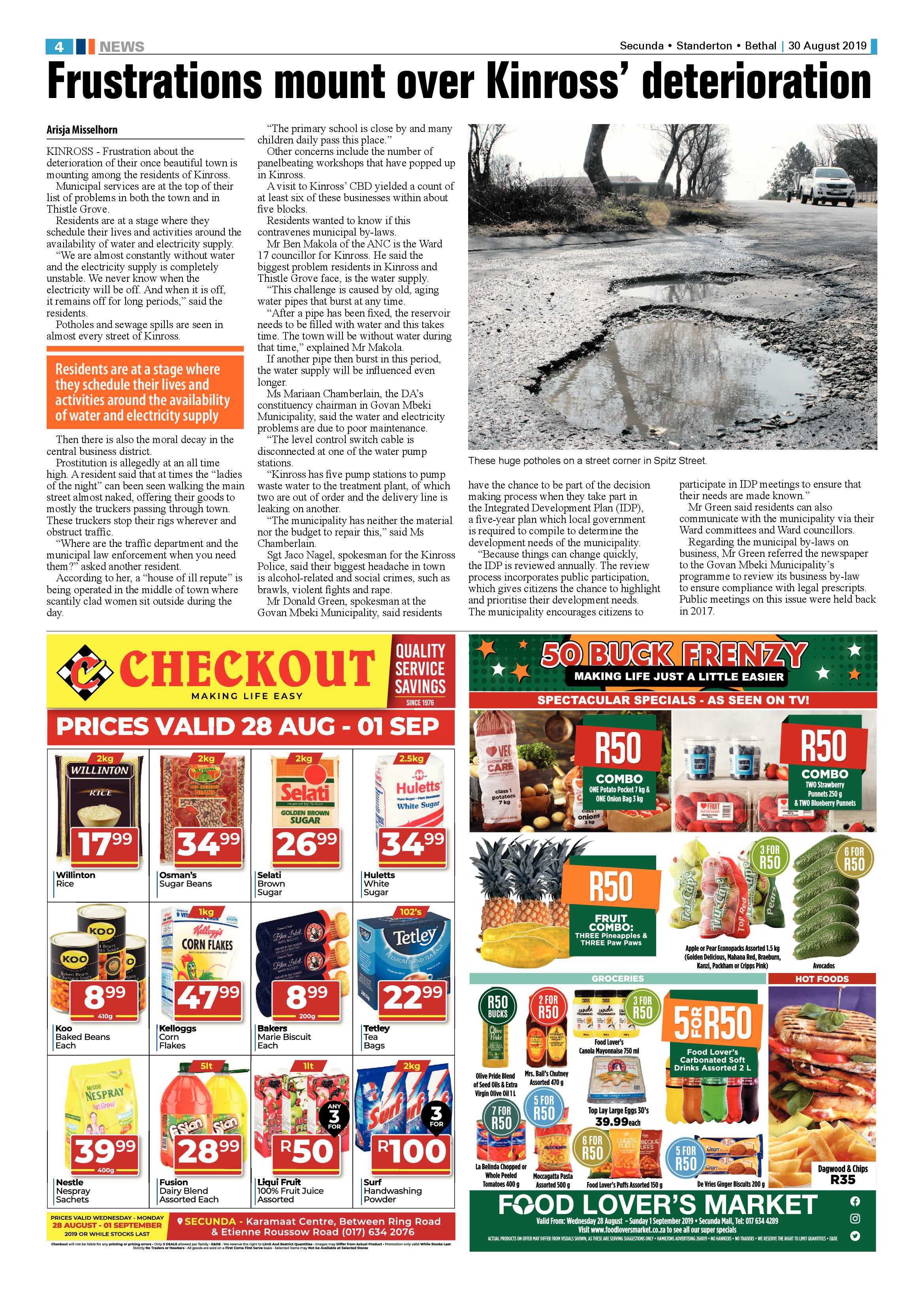 Standerton Advertiser 30 August 2019 page 8