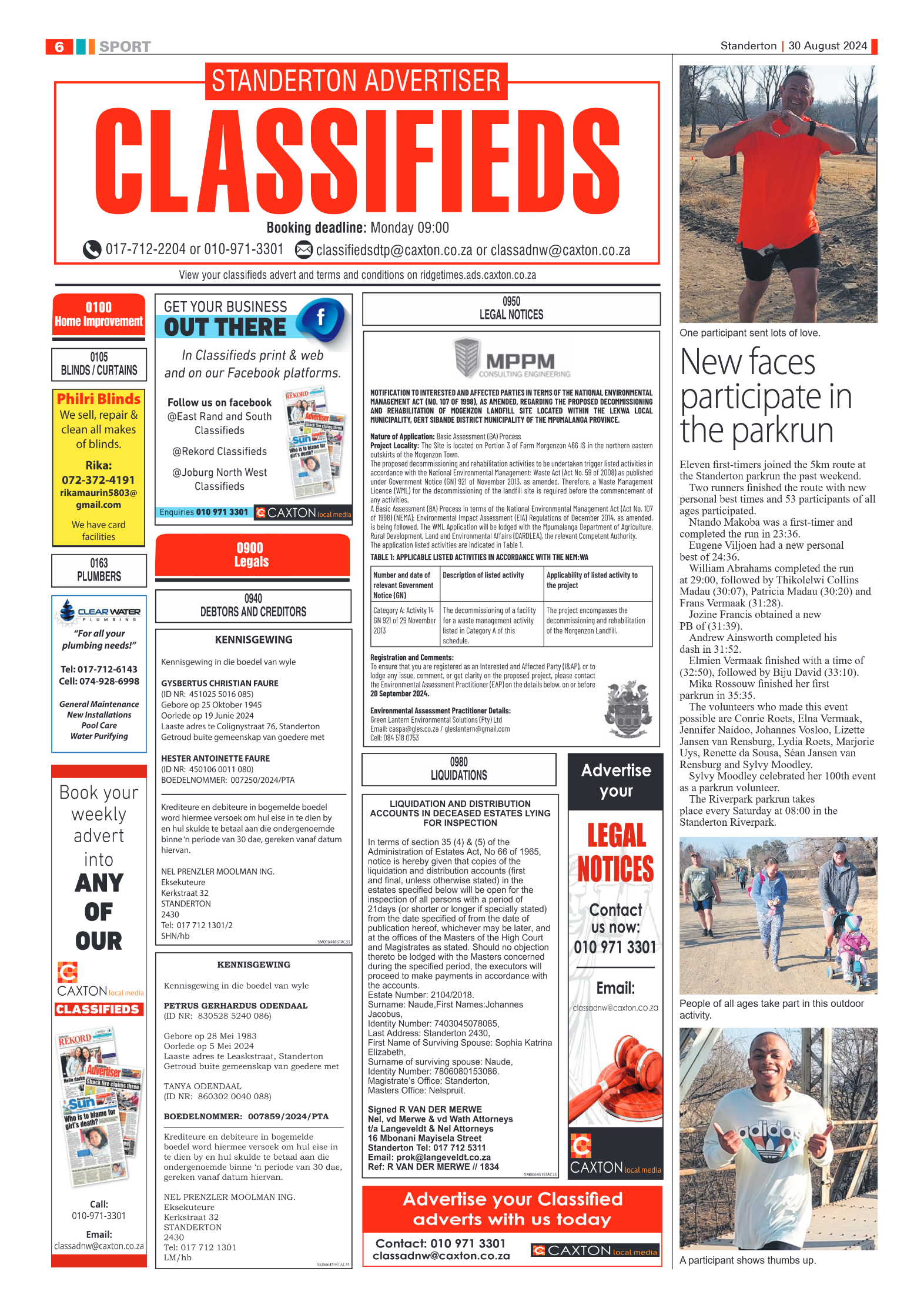 Standerton Advertiser 30 August 2024 page 6