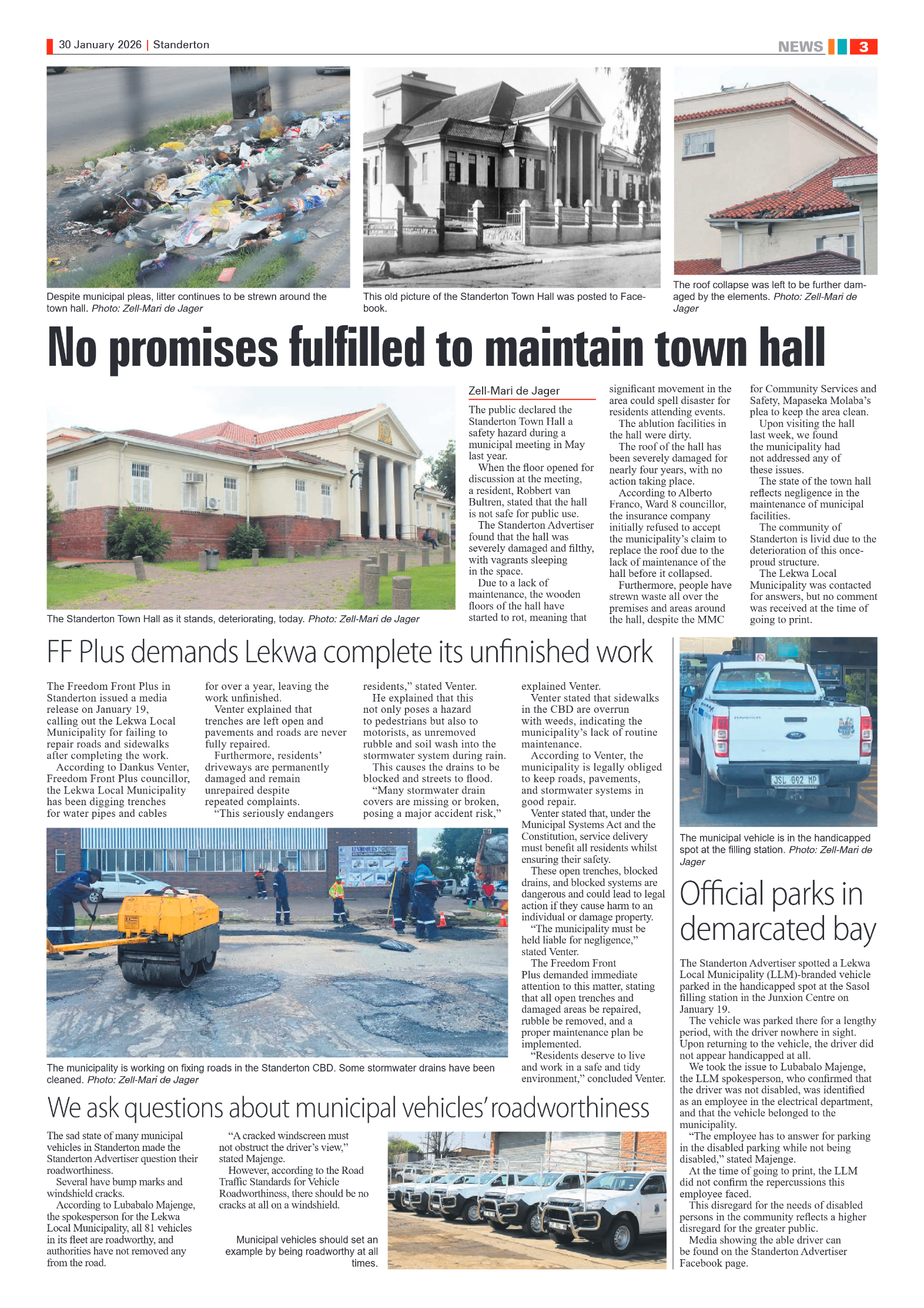 Standerton Advertiser 30 January 2026 page 3