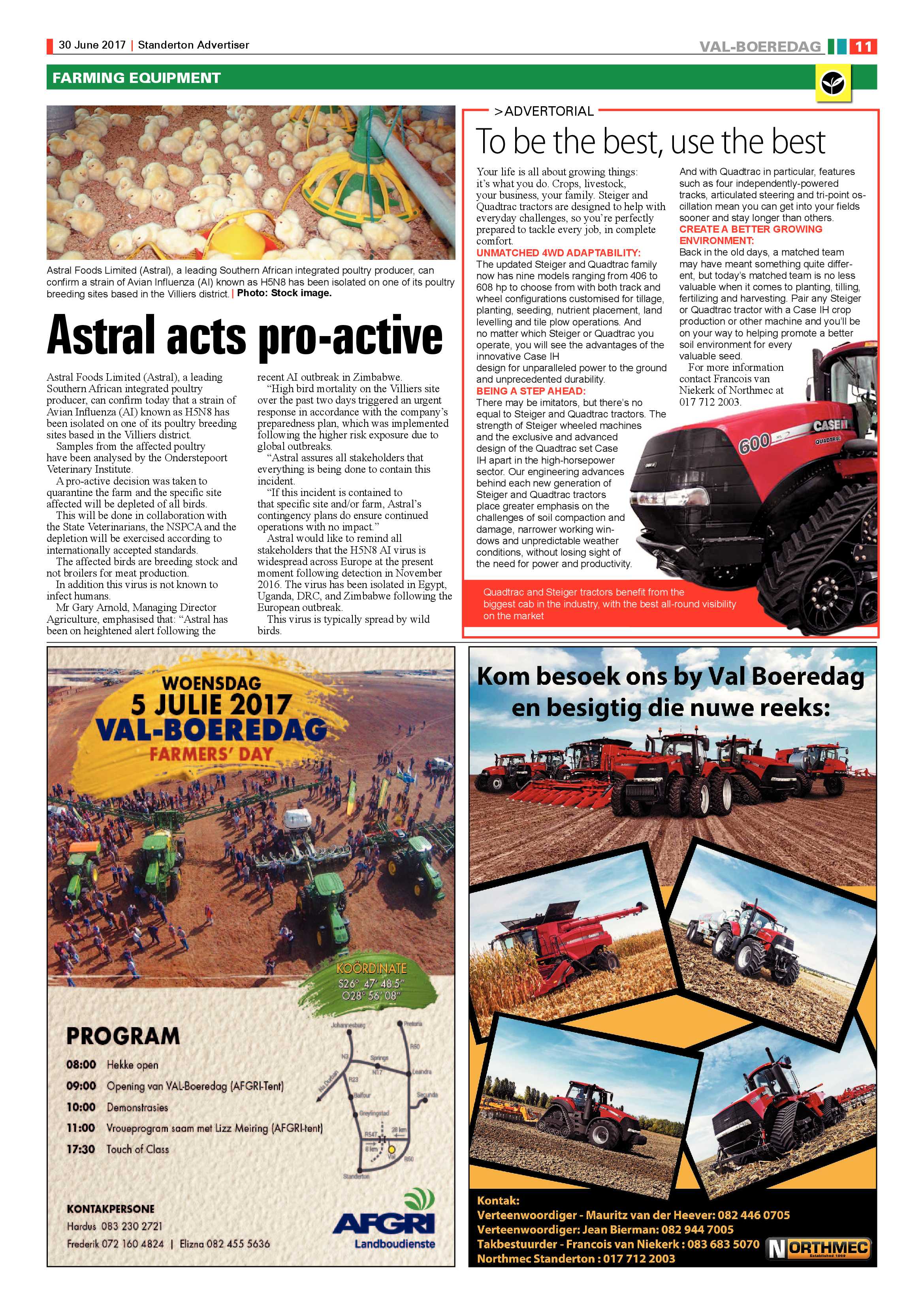 Standerton Advertiser 30 June 2017 page 11