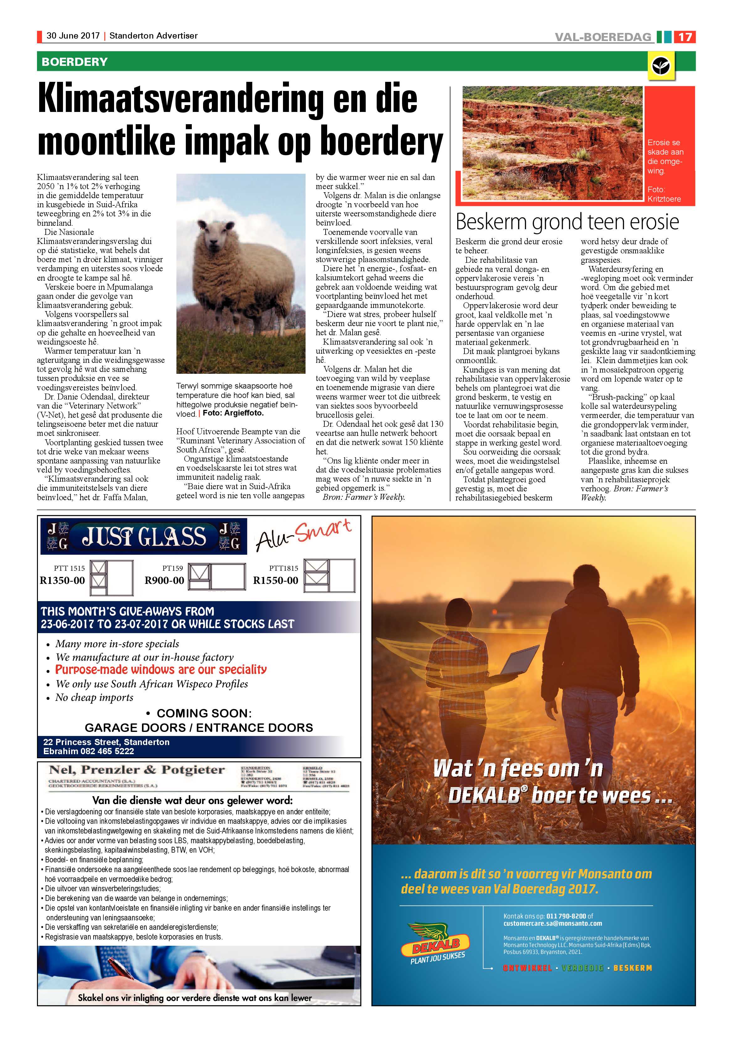 Standerton Advertiser 30 June 2017 page 17
