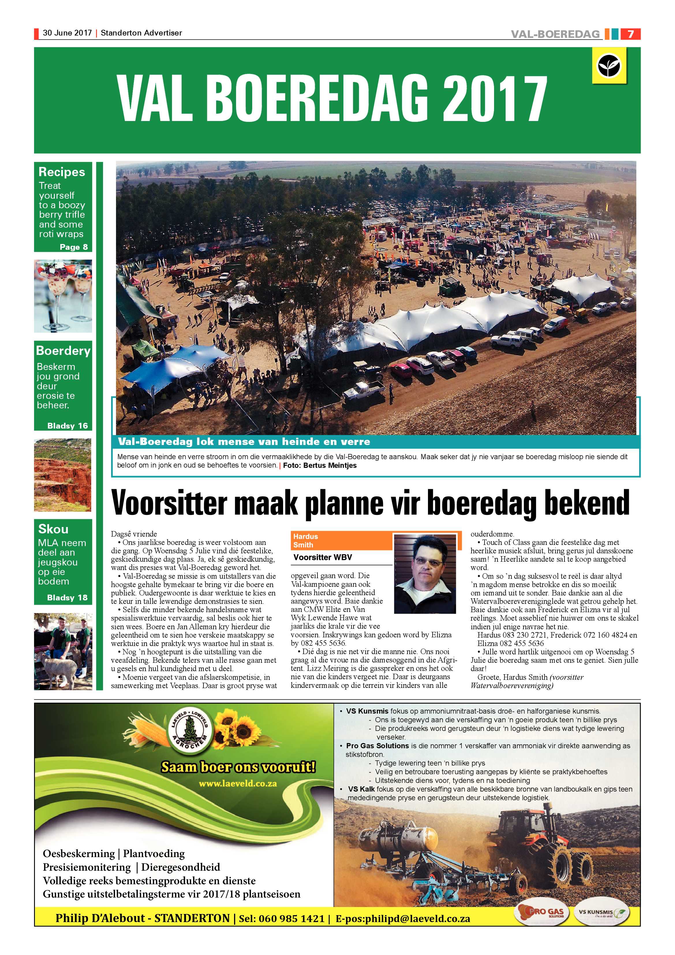 Standerton Advertiser 30 June 2017 page 7