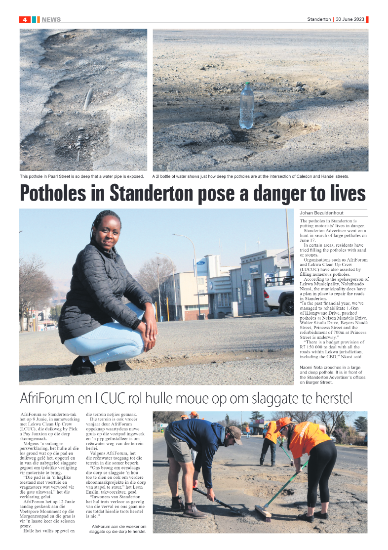 Standerton Advertiser 30 June 2023 page 4