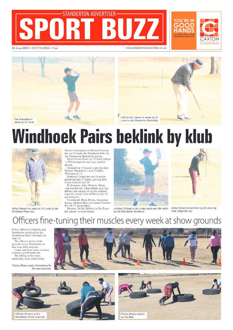 Standerton Advertiser 30 June 2023 page 8