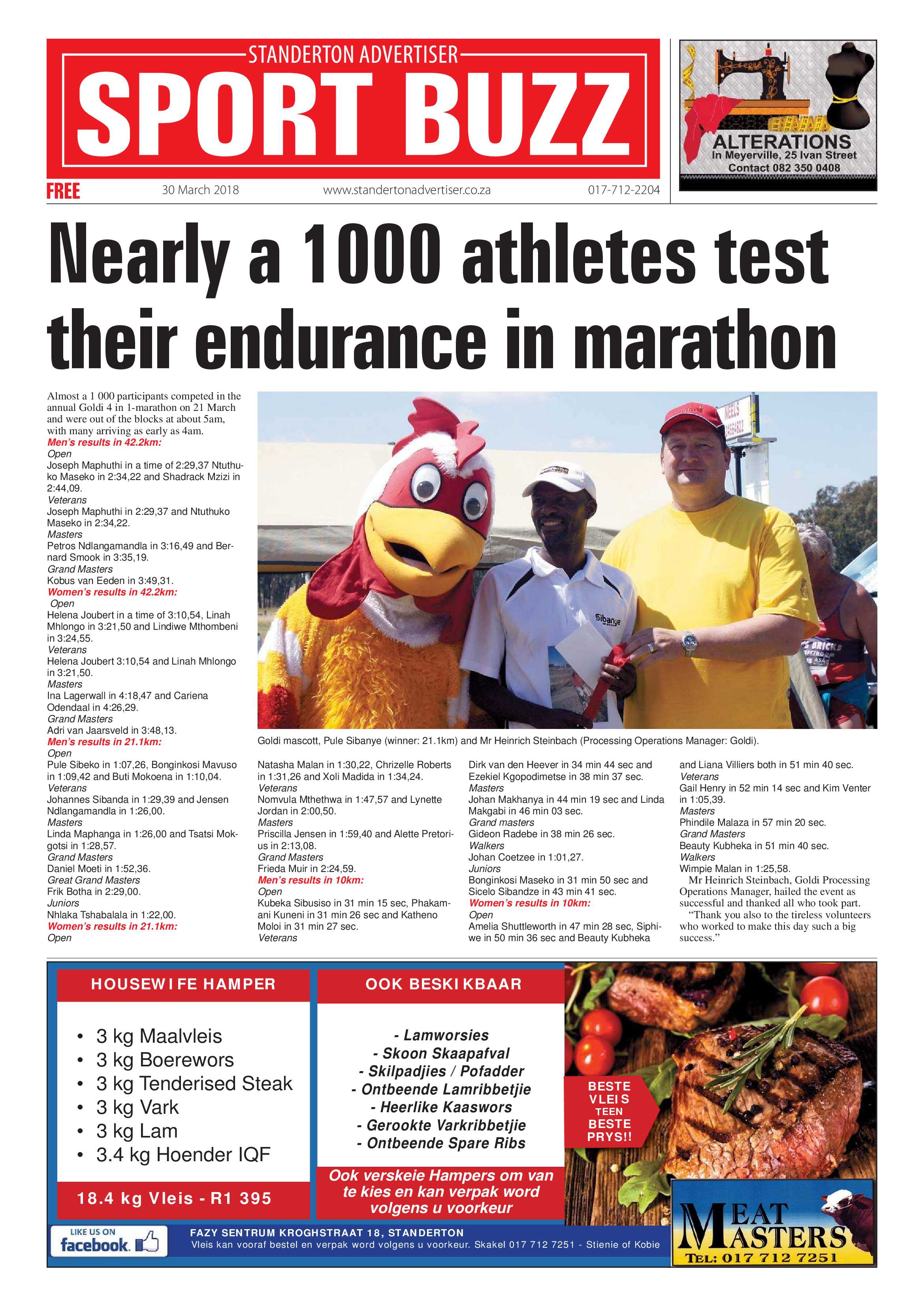 Standerton Advertiser 30 March 2018 page 12