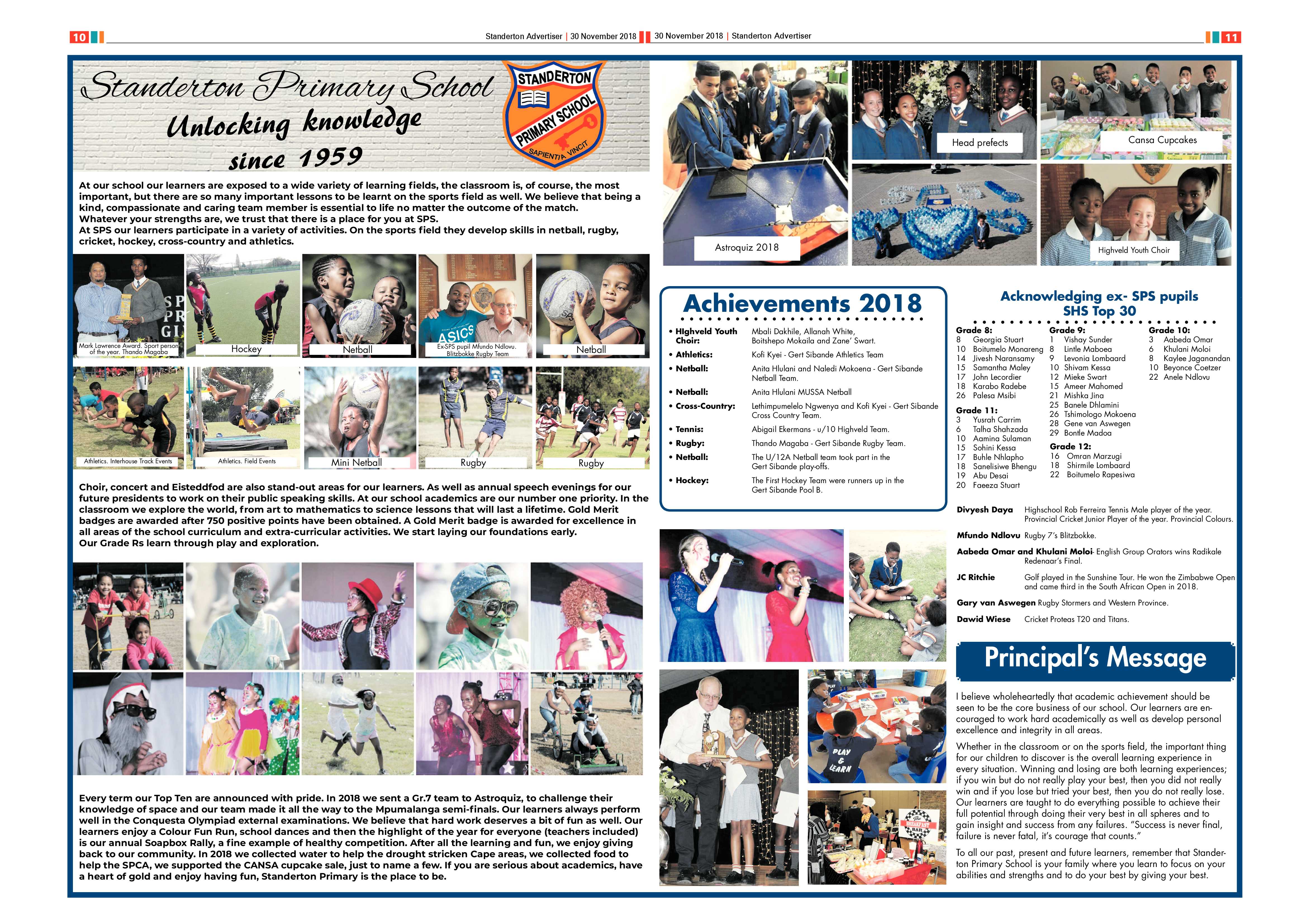 Standerton Advertiser 30 November 2018 page 10