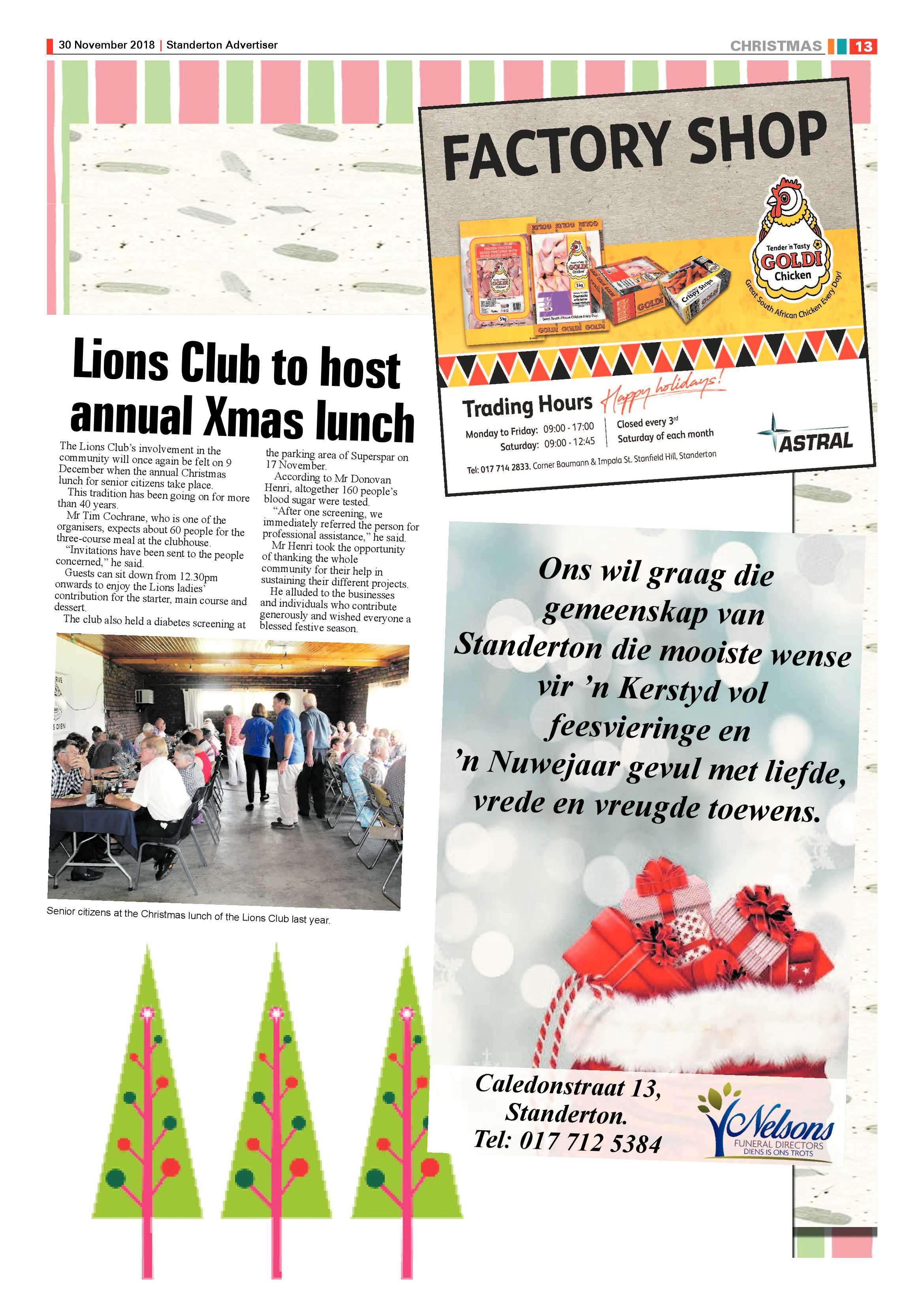 Standerton Advertiser 30 November 2018 page 12