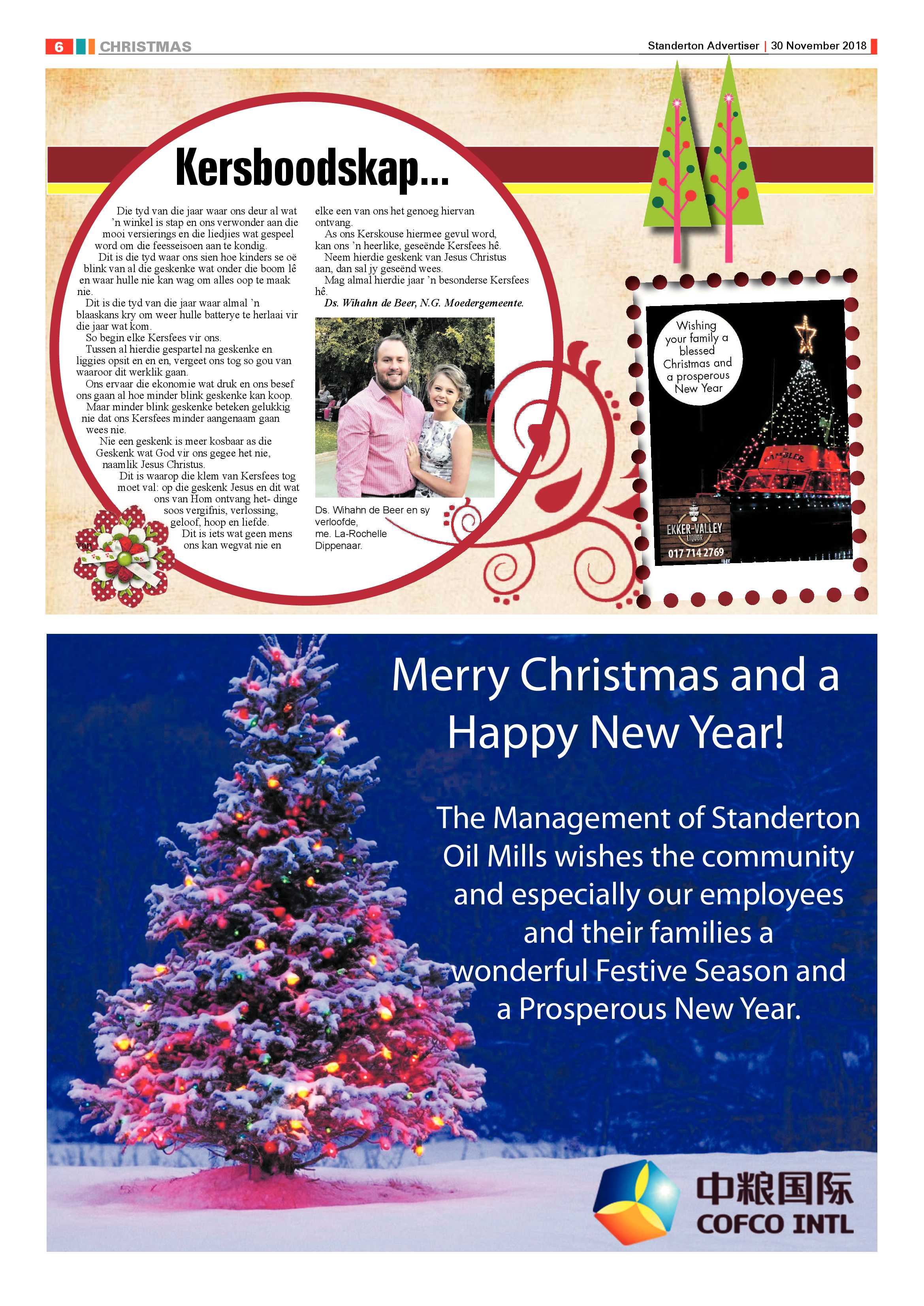 Standerton Advertiser 30 November 2018 page 6