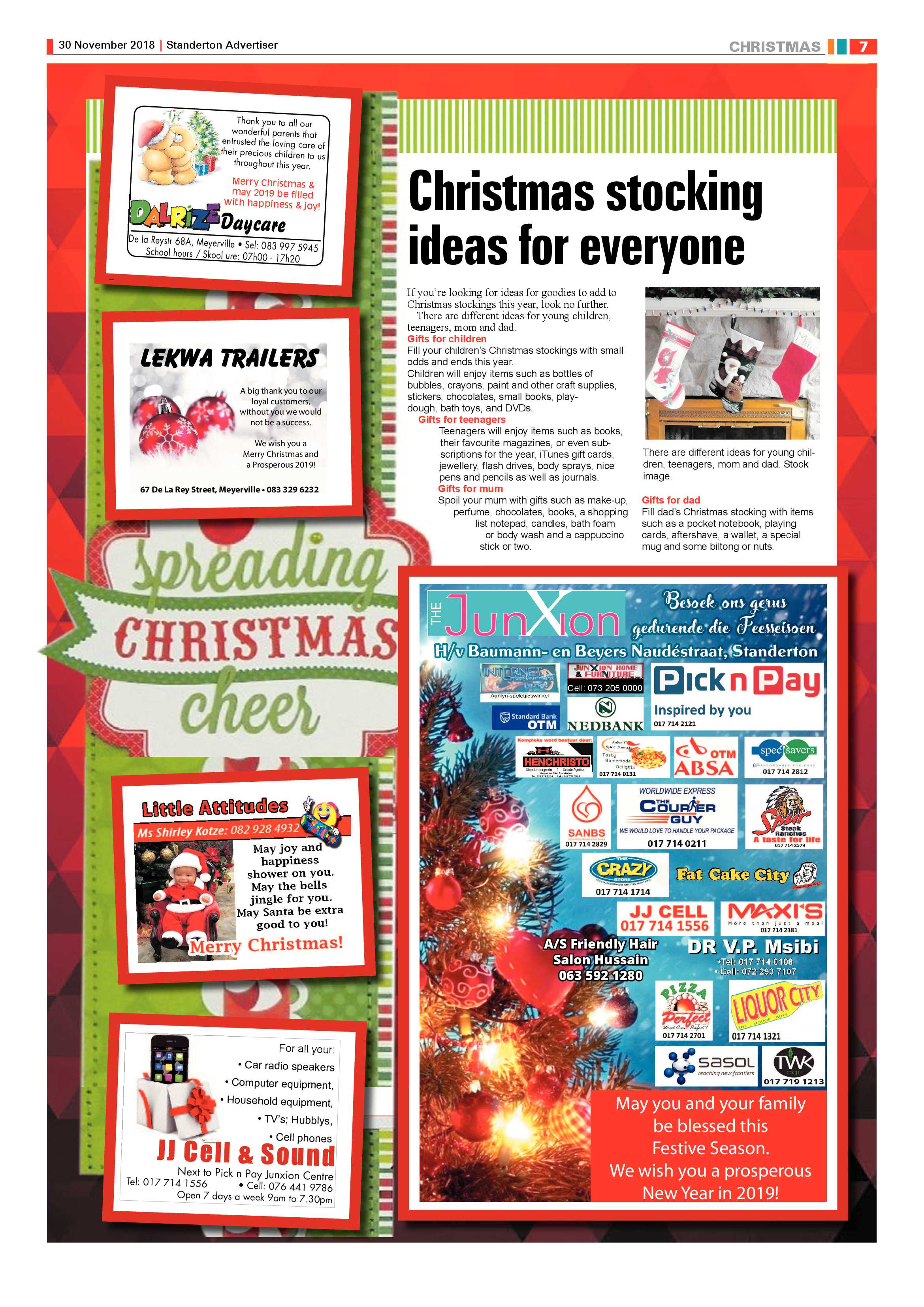 Standerton Advertiser 30 November 2018 page 7