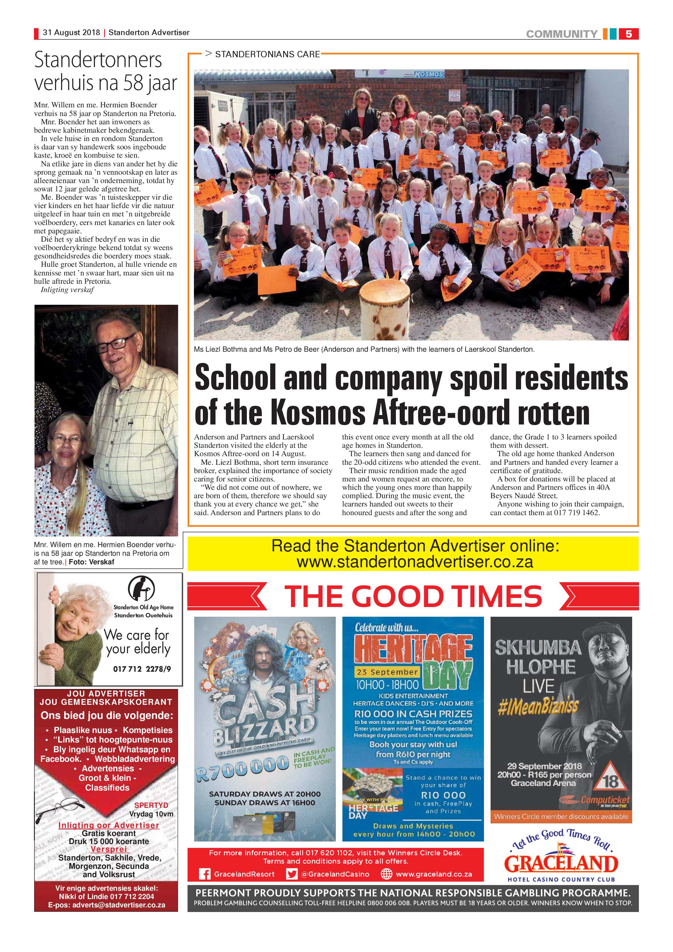 Standerton Advertiser 31 August 2018 page 5