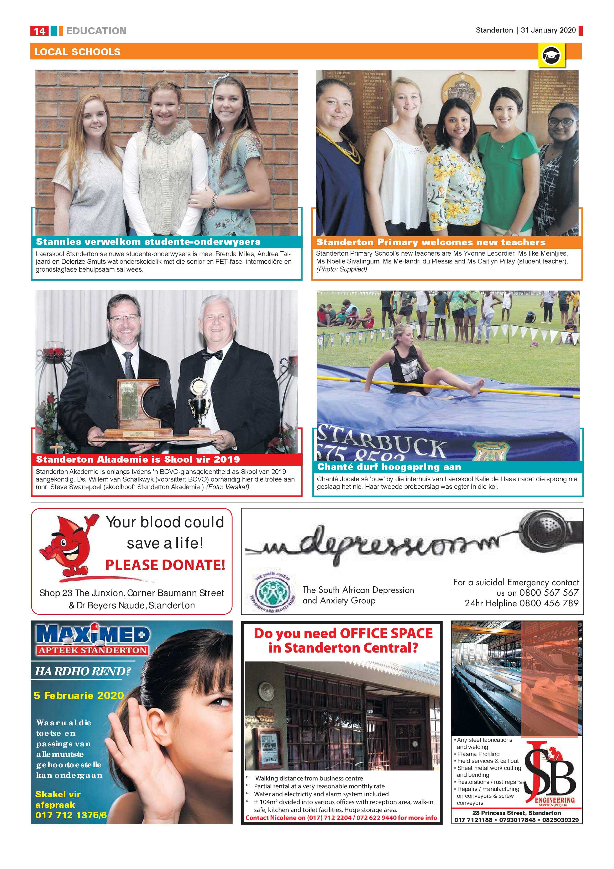 Standerton Advertiser 31 January 2020 page 14