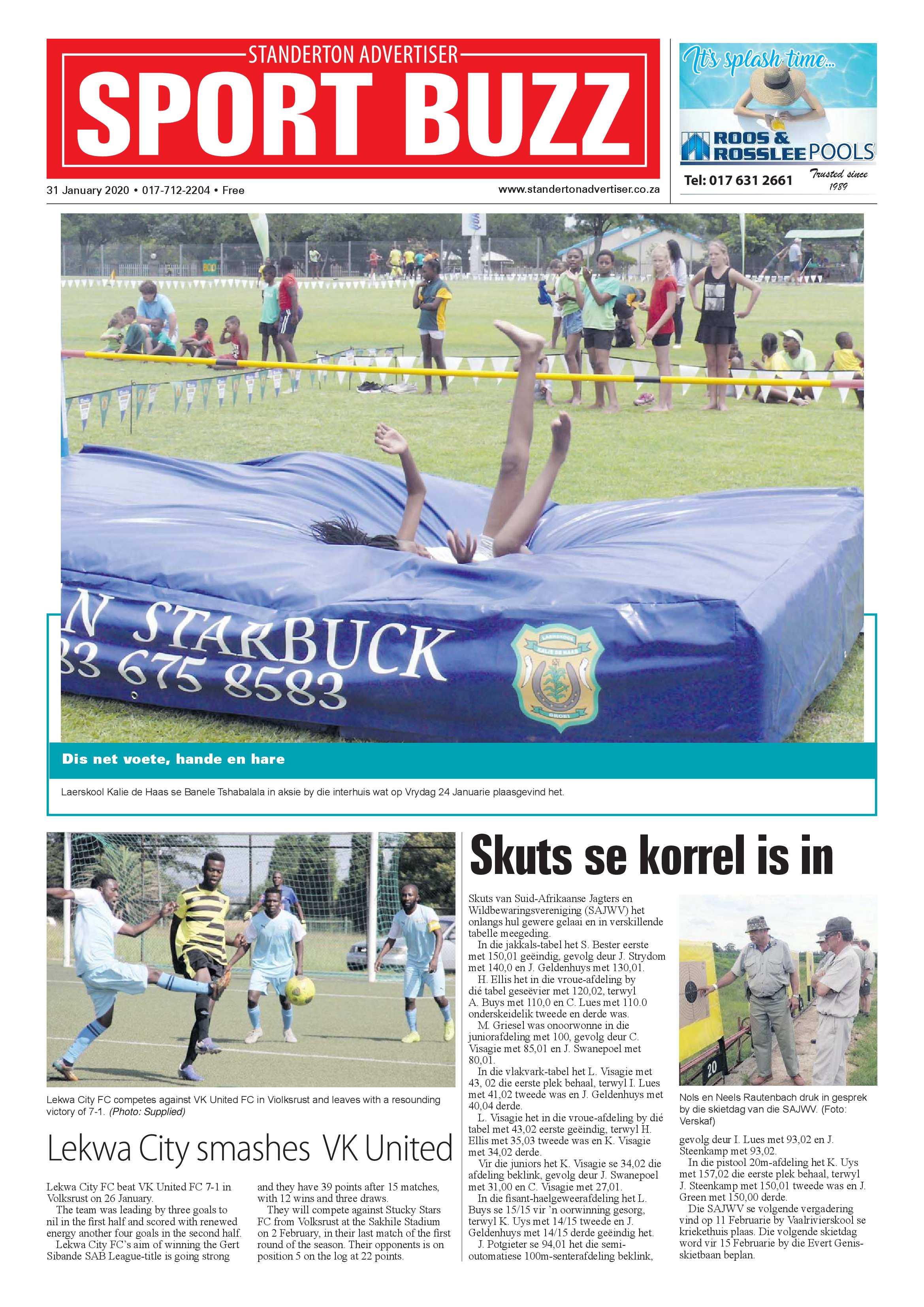 Standerton Advertiser 31 January 2020 page 16