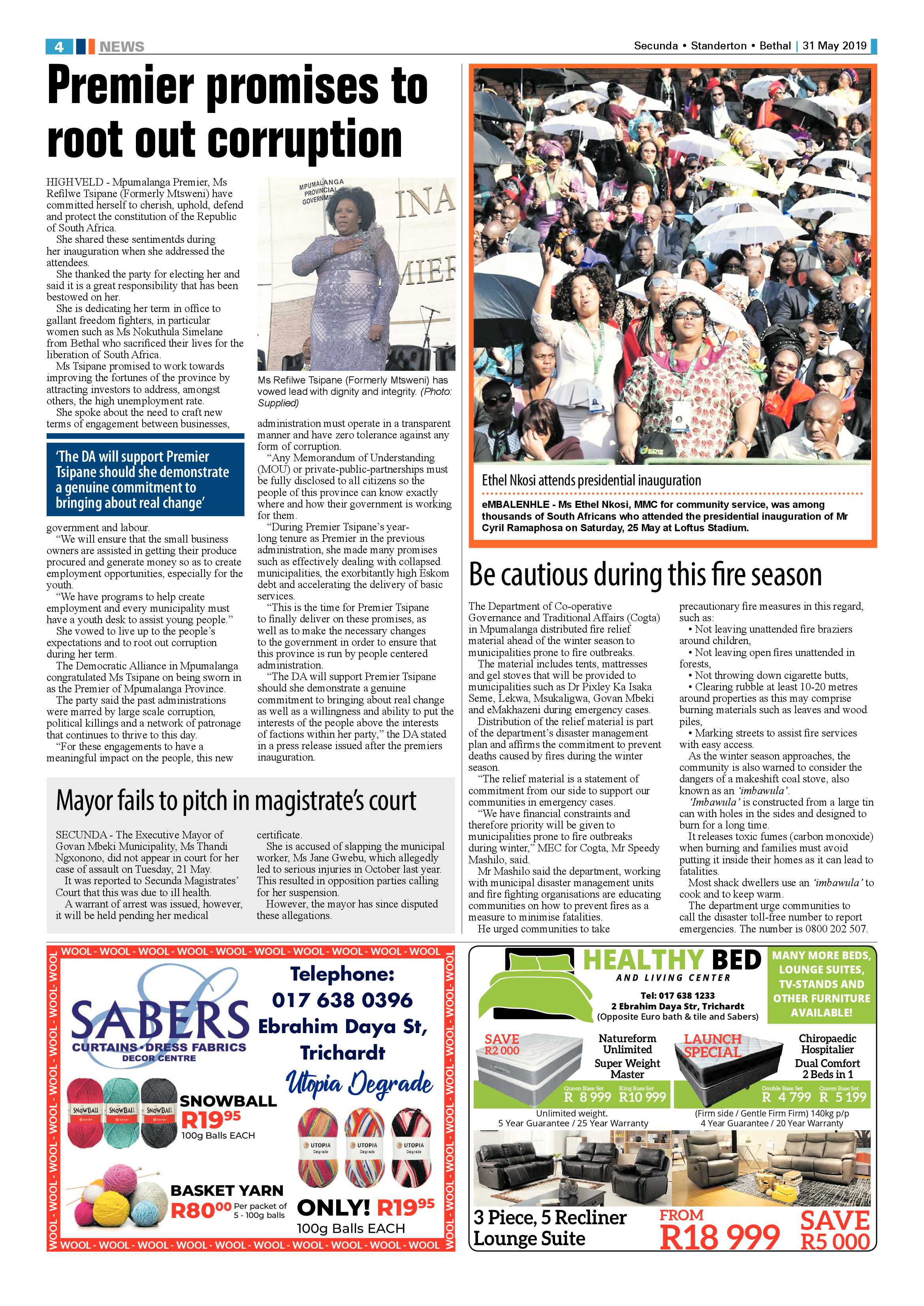 Standerton Advertiser 31 May 2019 page 10