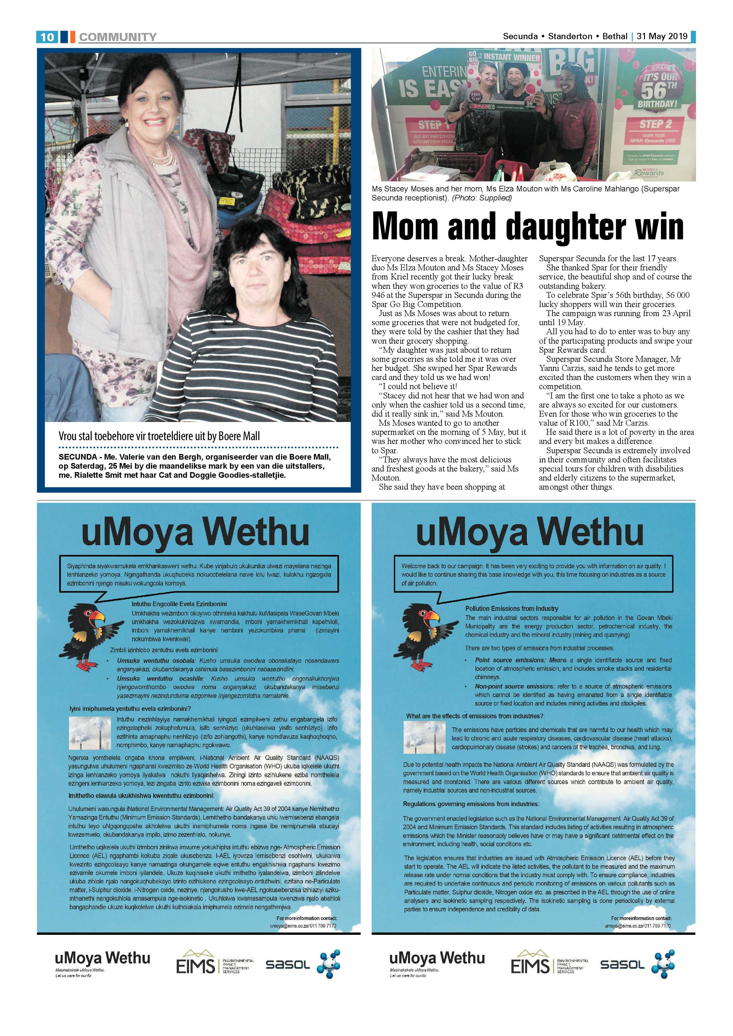 Standerton Advertiser 31 May 2019 page 16