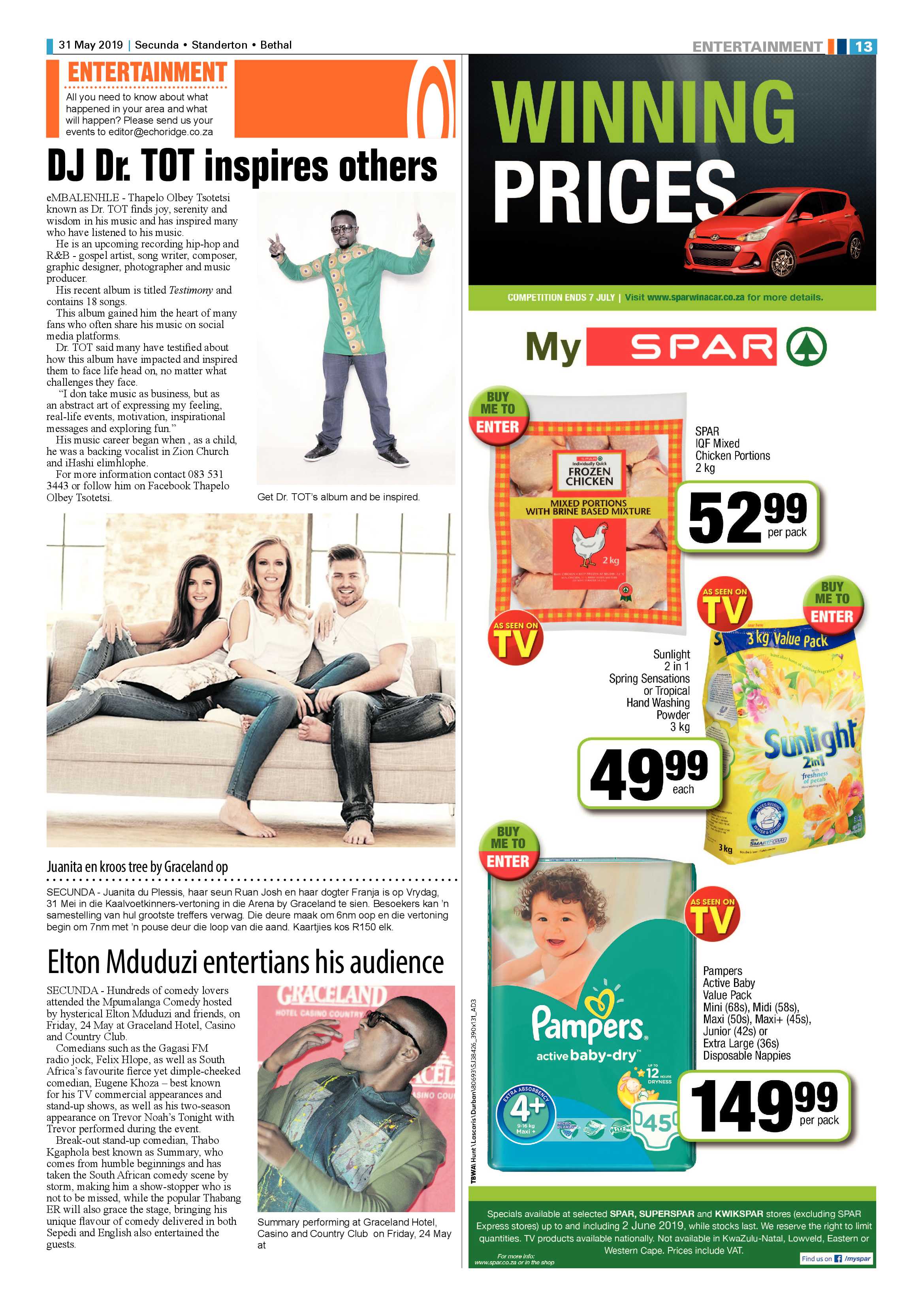 Standerton Advertiser 31 May 2019 page 19
