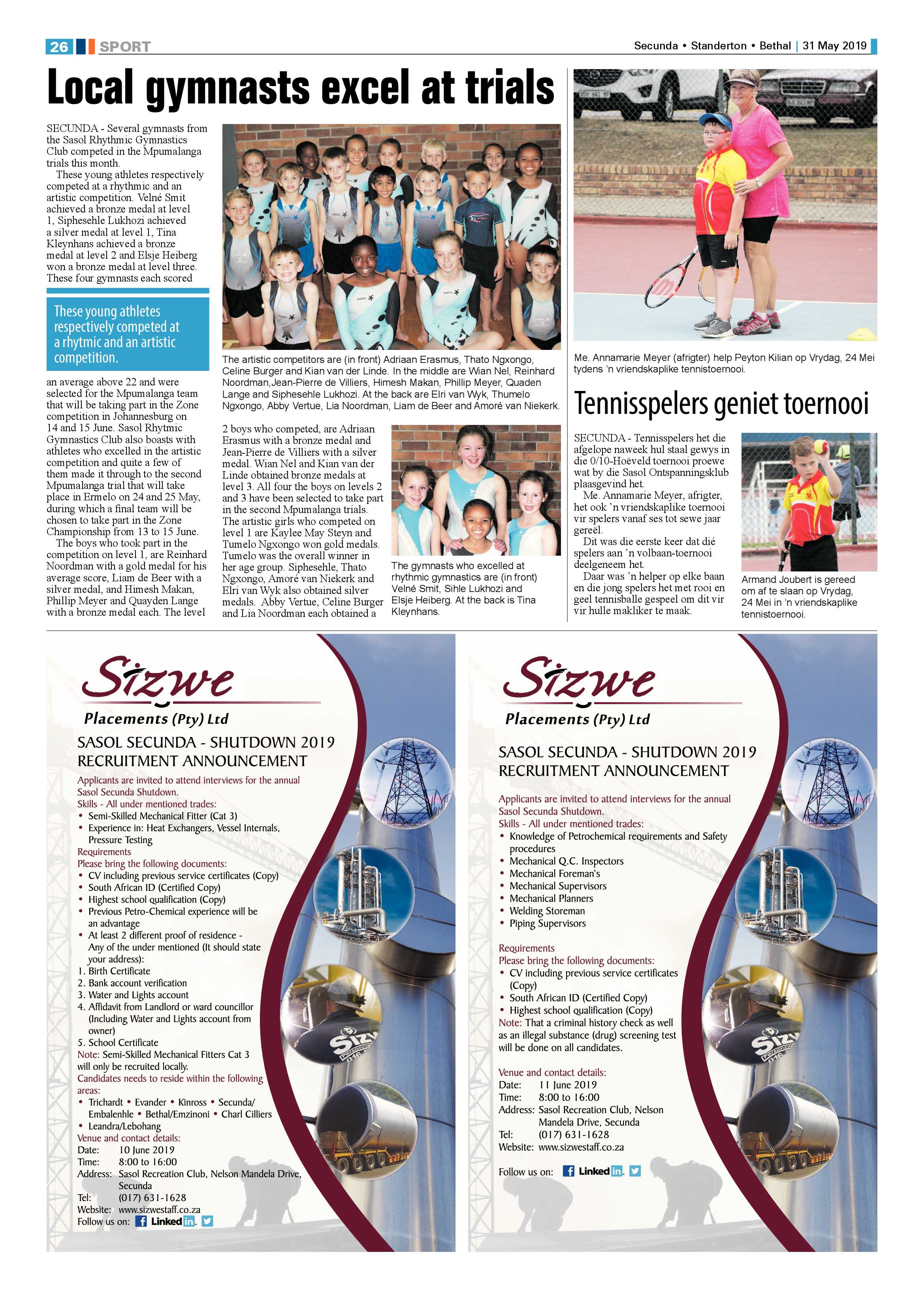 Standerton Advertiser 31 May 2019 page 32