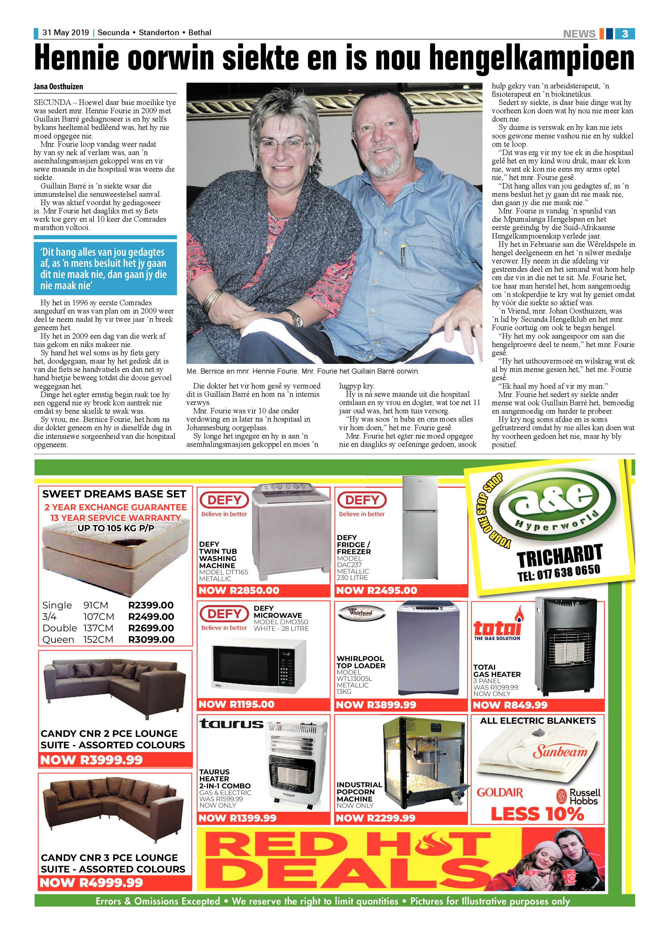 Standerton Advertiser 31 May 2019 page 9