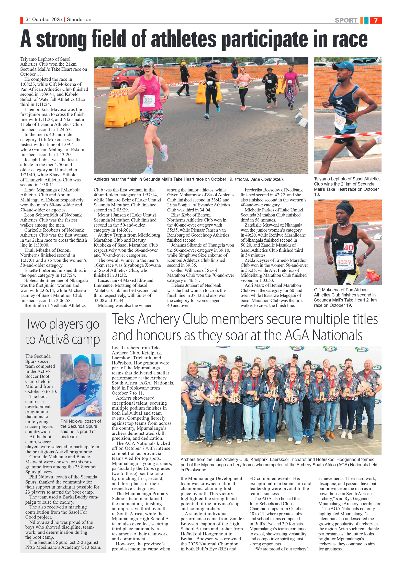Standerton Advertiser 31 October 2025 page 7