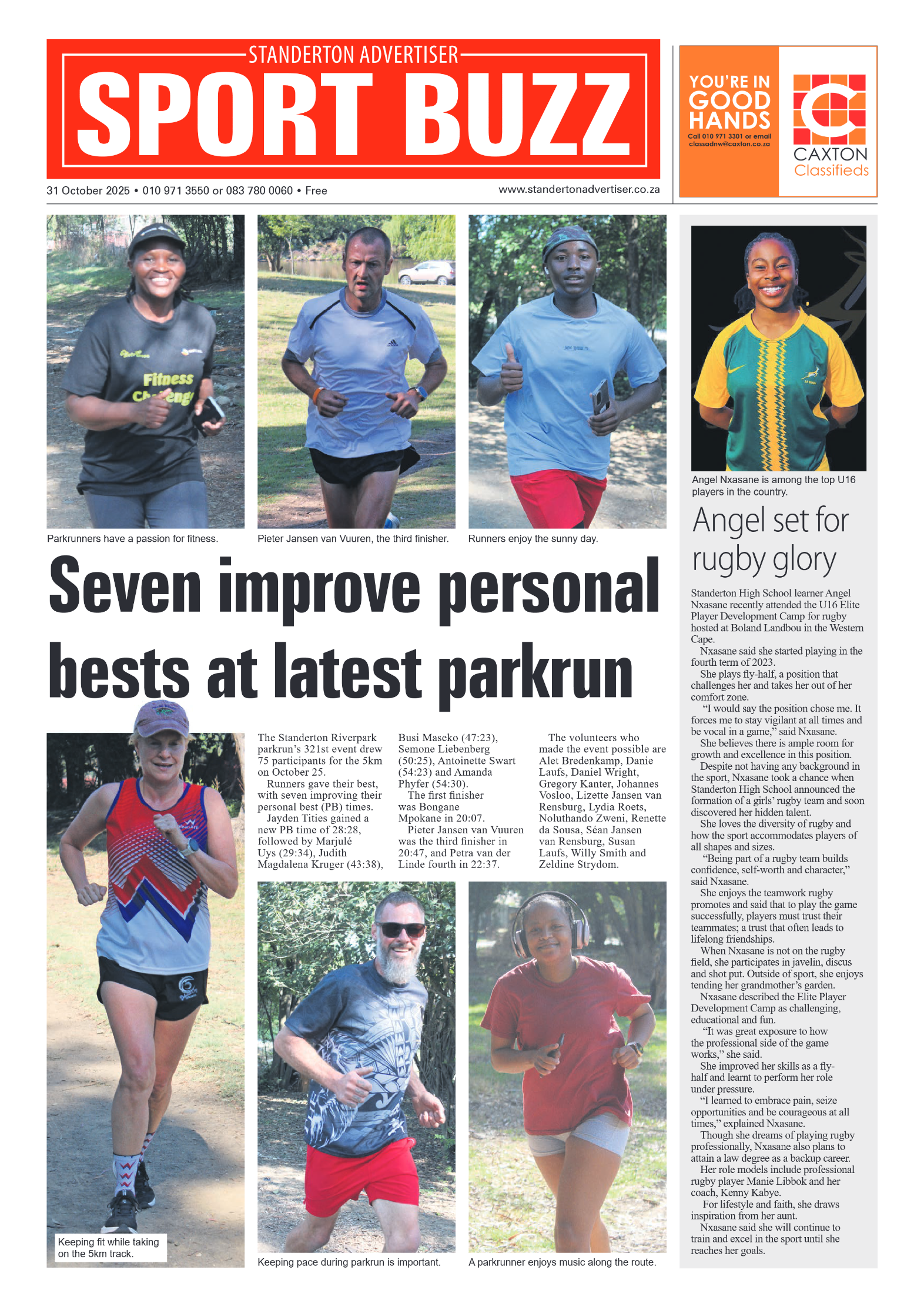 Standerton Advertiser 31 October 2025 page 8