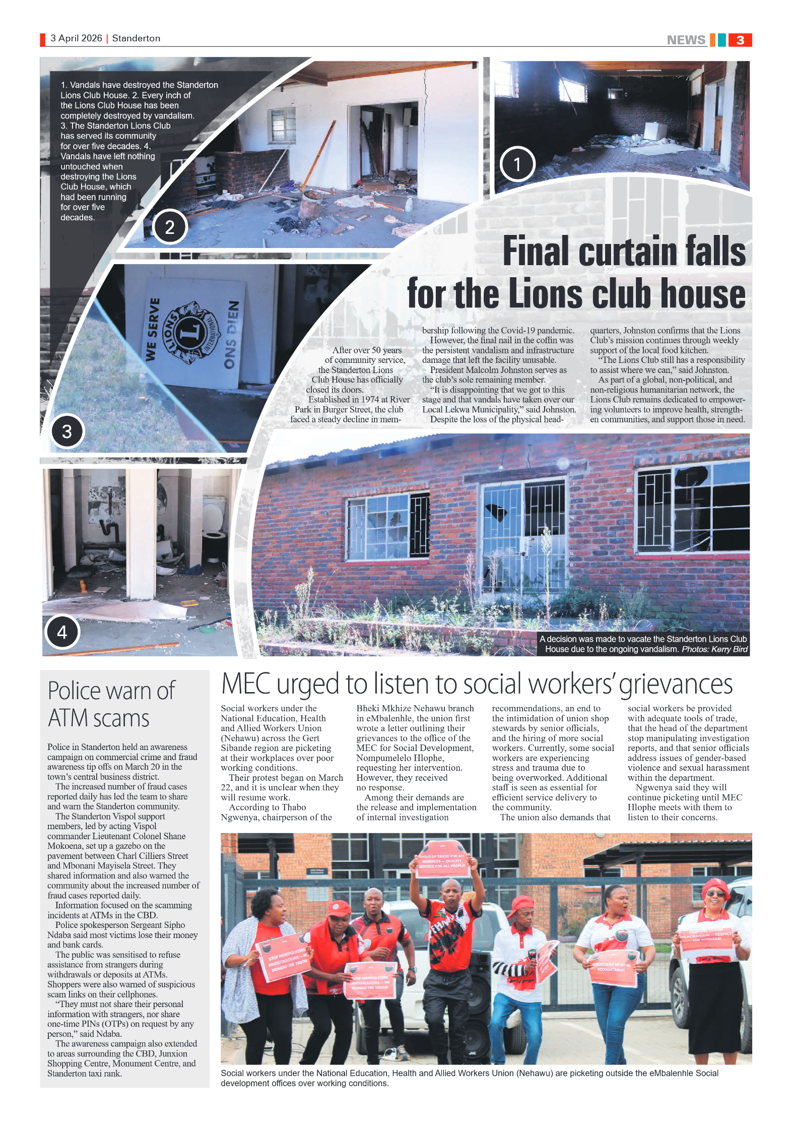 Standerton Advertiser 3 April 2026 page 3