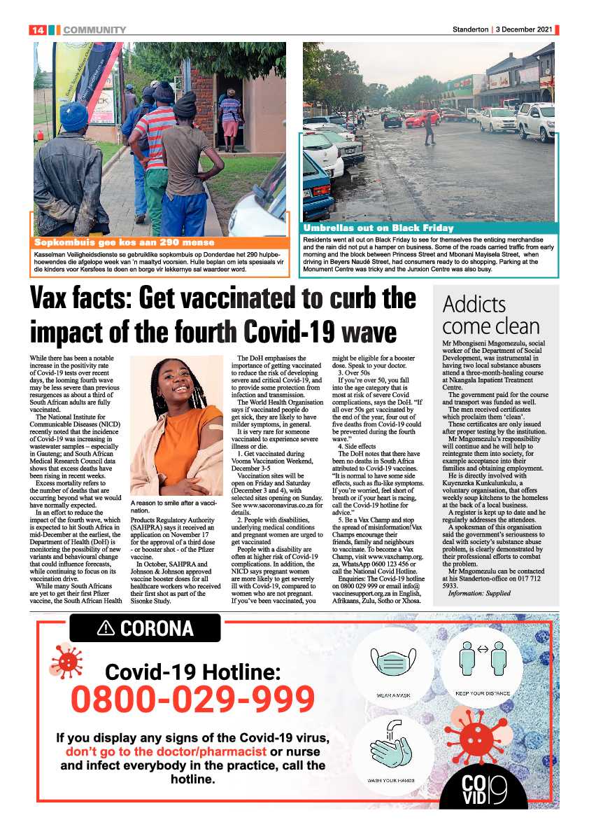 Standerton Advertiser 3 December 2021 page 14