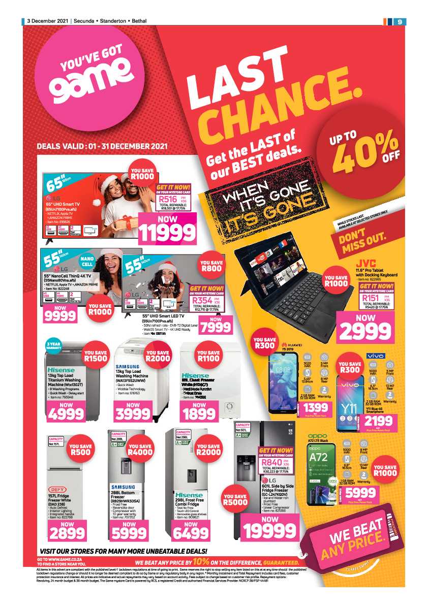 Standerton Advertiser 3 December 2021 page 9
