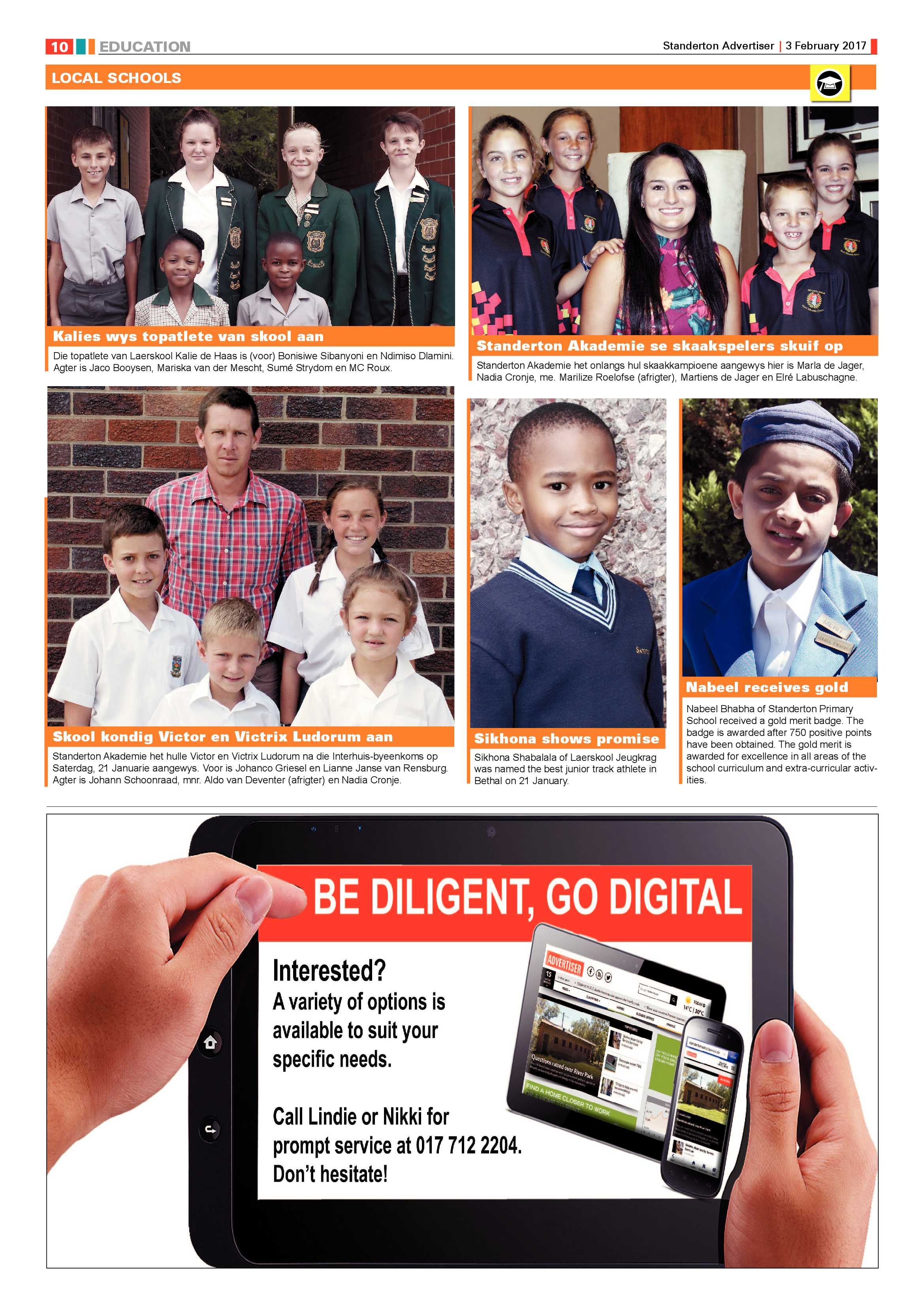 Standerton Advertiser 3 Februarie 2017 page 10