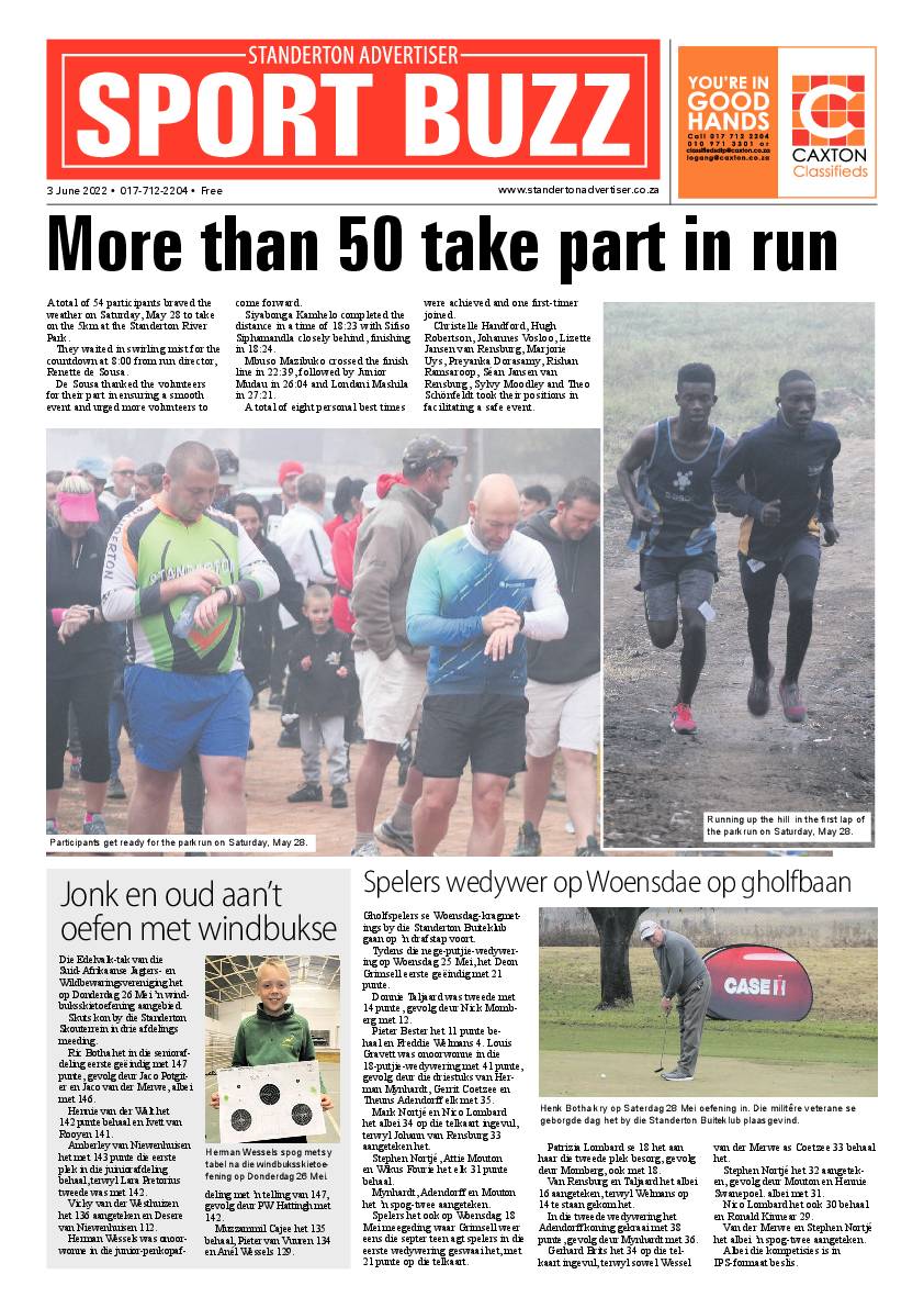 Standerton Advertiser 3 June 2022 page 8