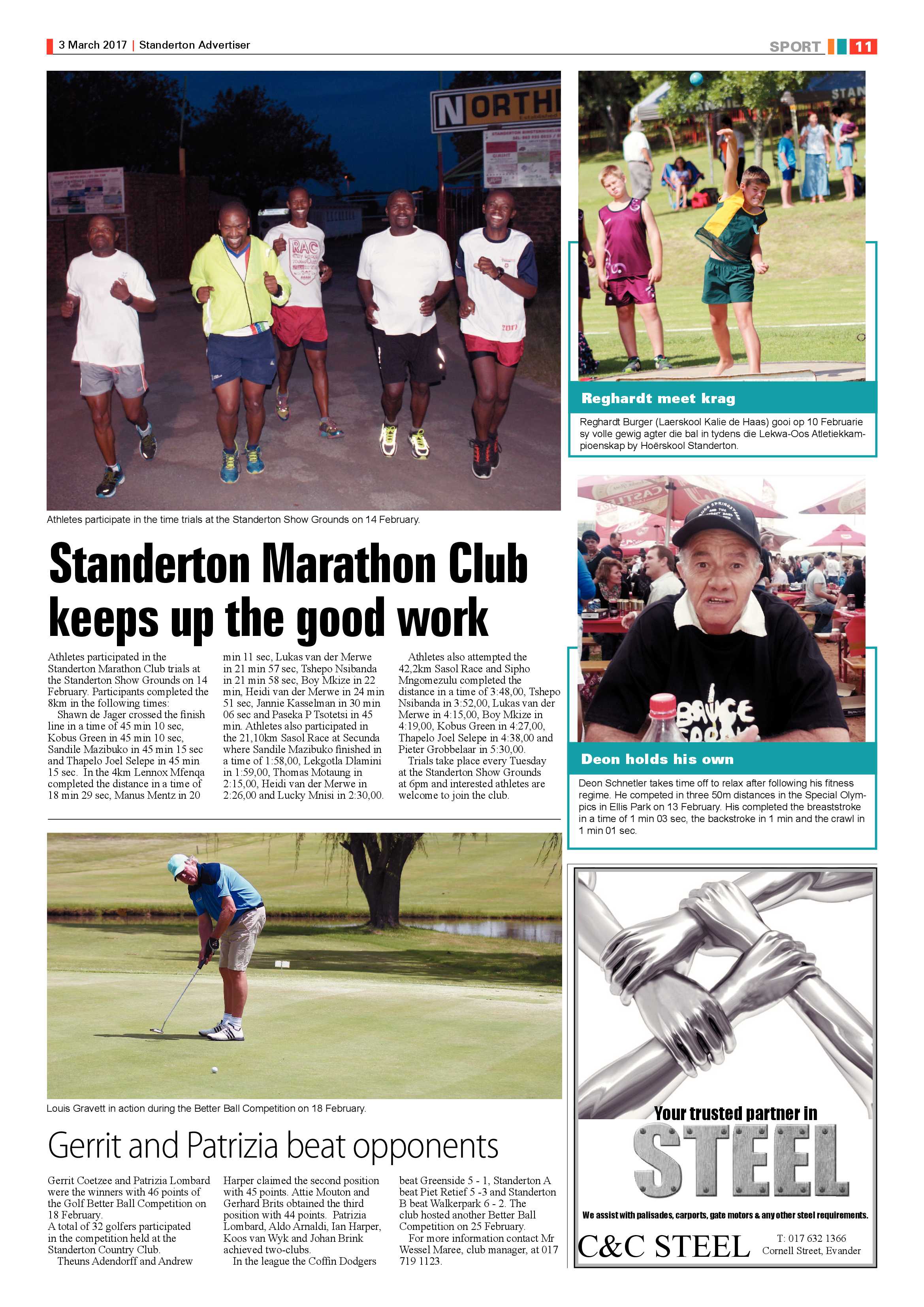 Standerton Advertiser 3 Maart 2017 page 11