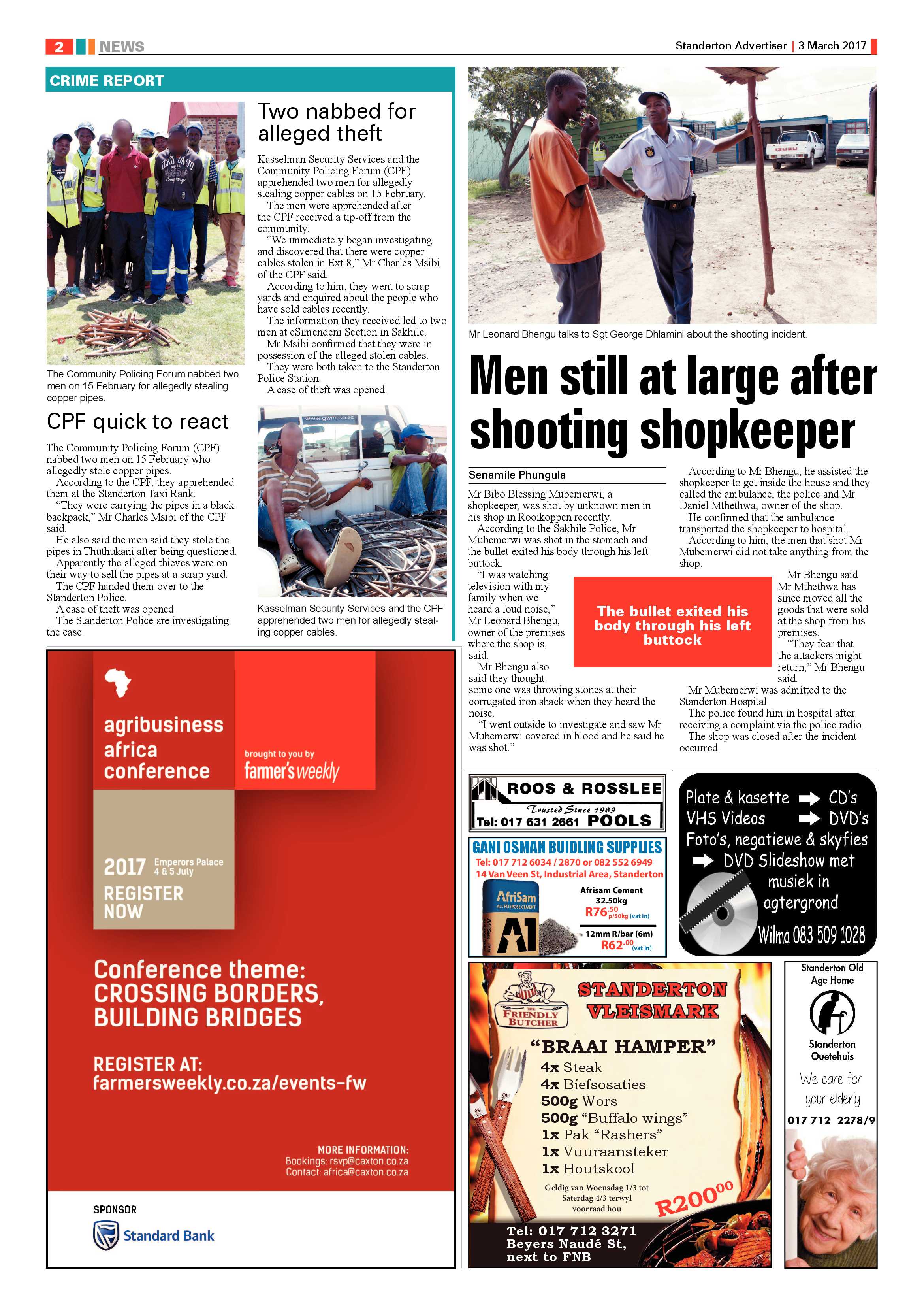 Standerton Advertiser 3 Maart 2017 page 2